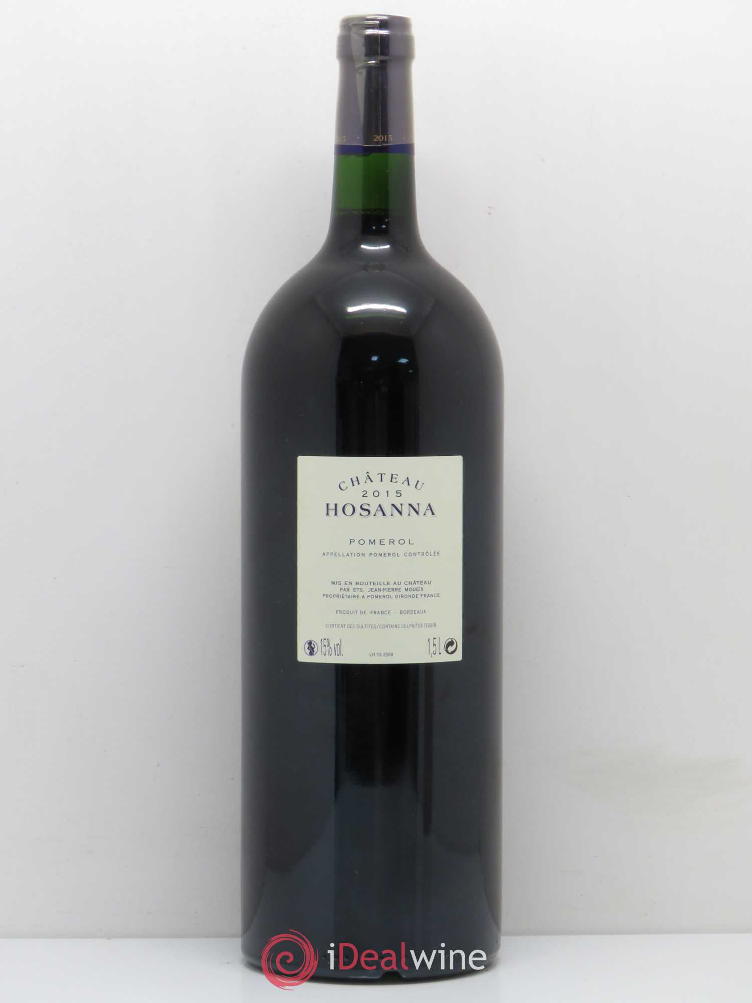 Château Hosanna 2015 - Lot de 1 magnum - 1