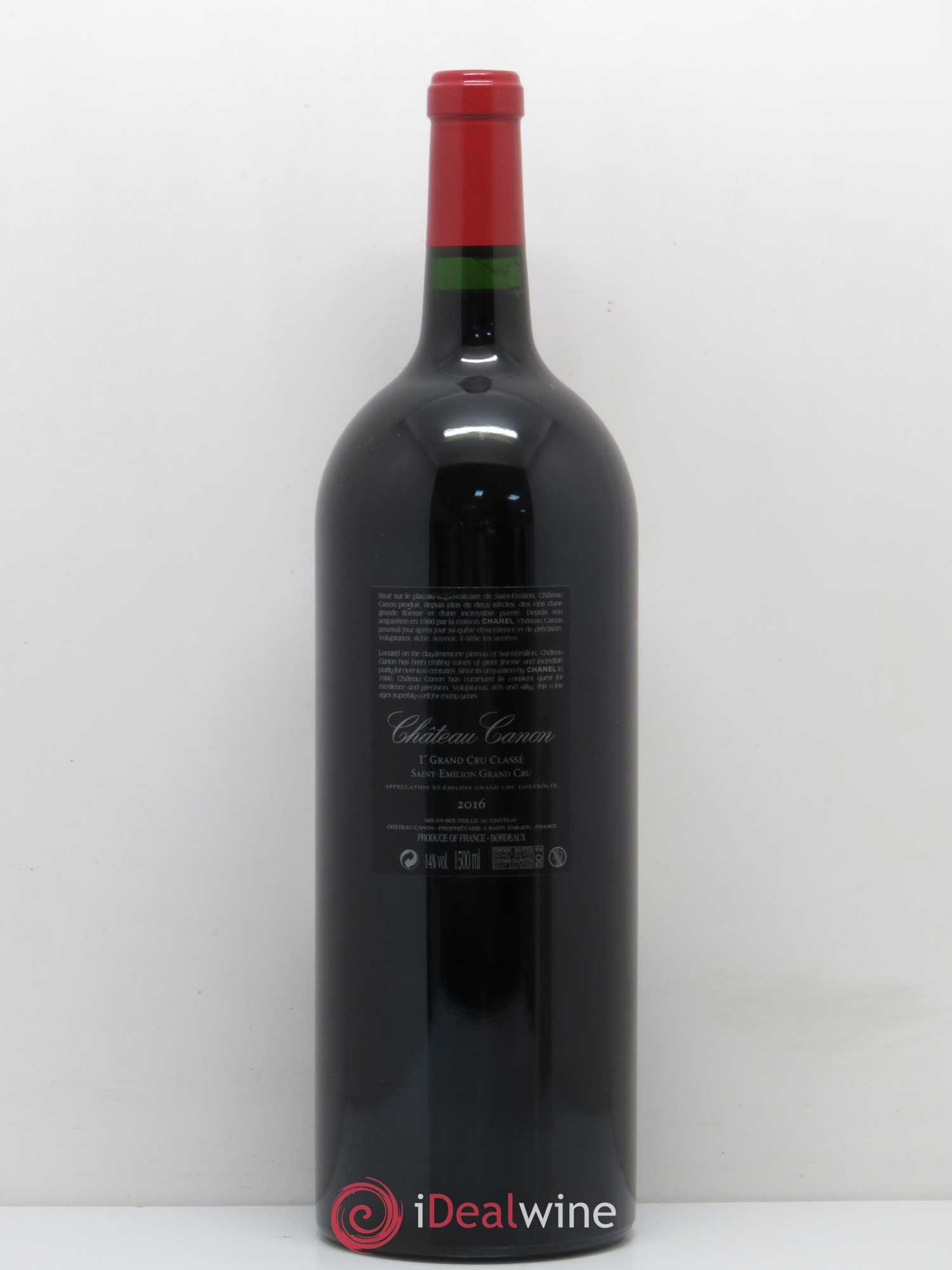 Château Canon 1er Grand Cru Classé B 2016 - Lot de 1 magnum - 1