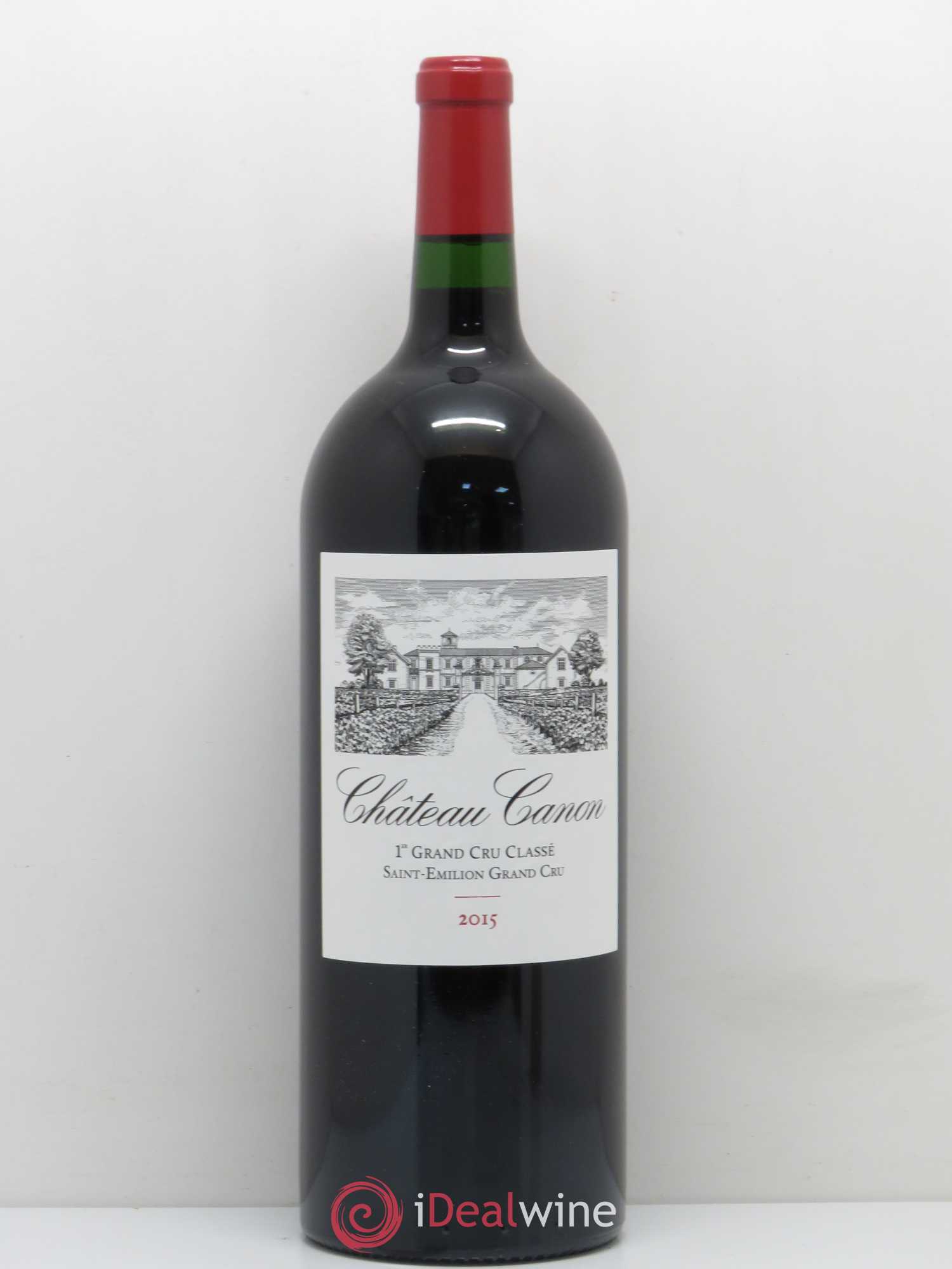 Château Canon 1er Grand Cru Classé B 2015 - Lot de 1 magnum - 0