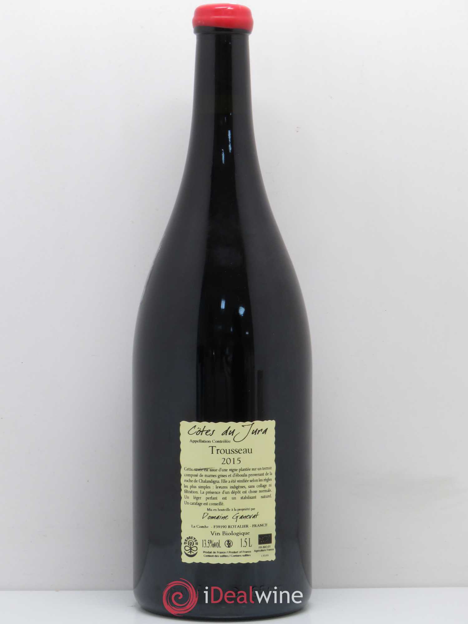 Côtes du Jura Plein Sud Jean-François Ganevat (Domaine) 2015 - Lot de 1 magnum - 1