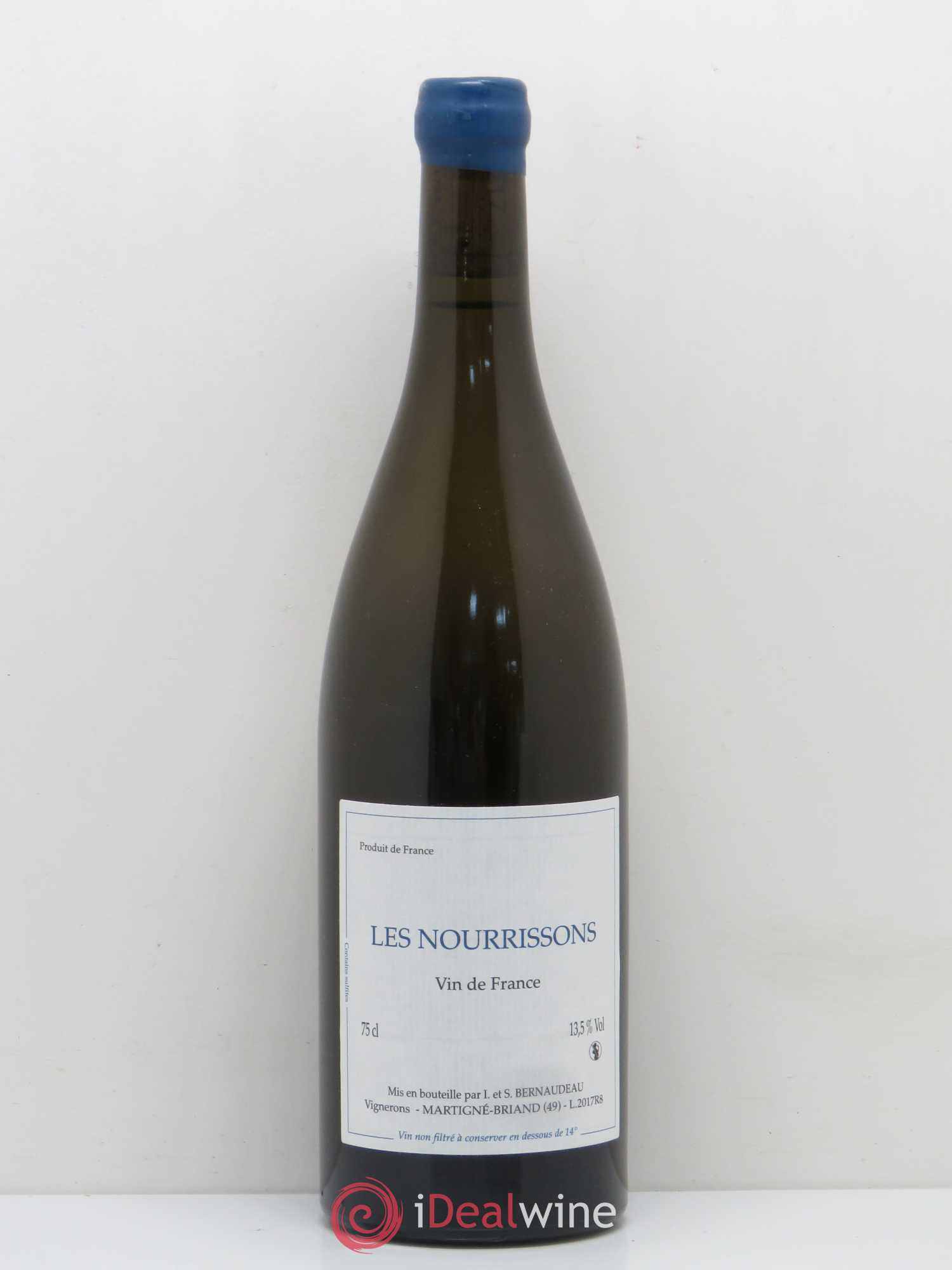 Vin de France Les Nourrissons Stéphane Bernaudeau 2017 - Lot de 1 bouteille - 0