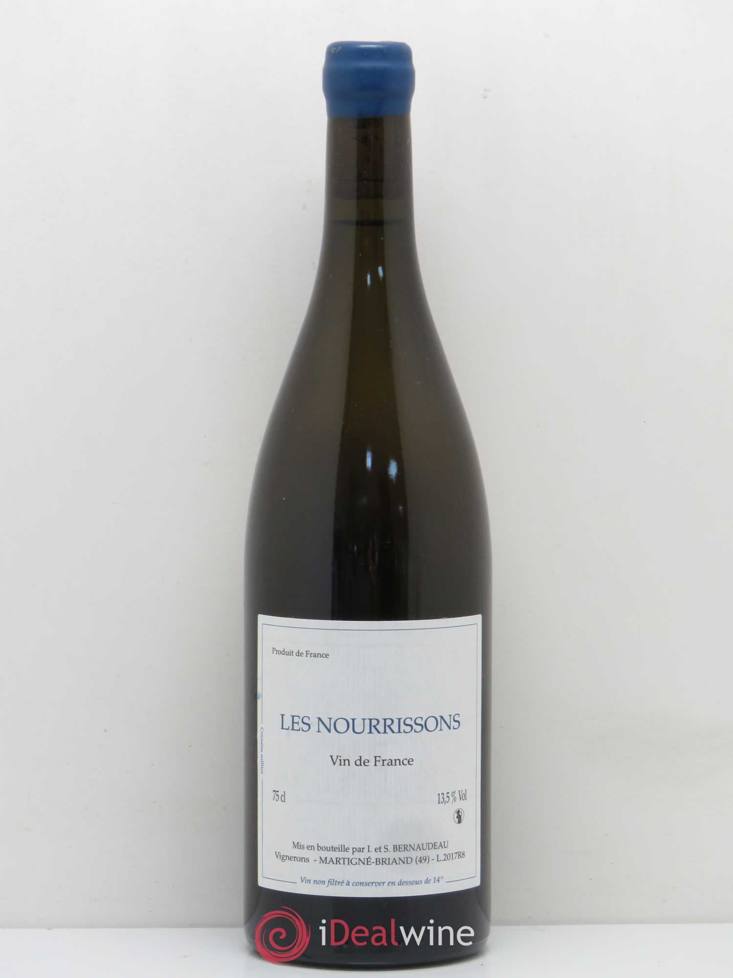 Vin de France Les Nourrissons Stéphane Bernaudeau 2017 - Lot de 1 bouteille - 0