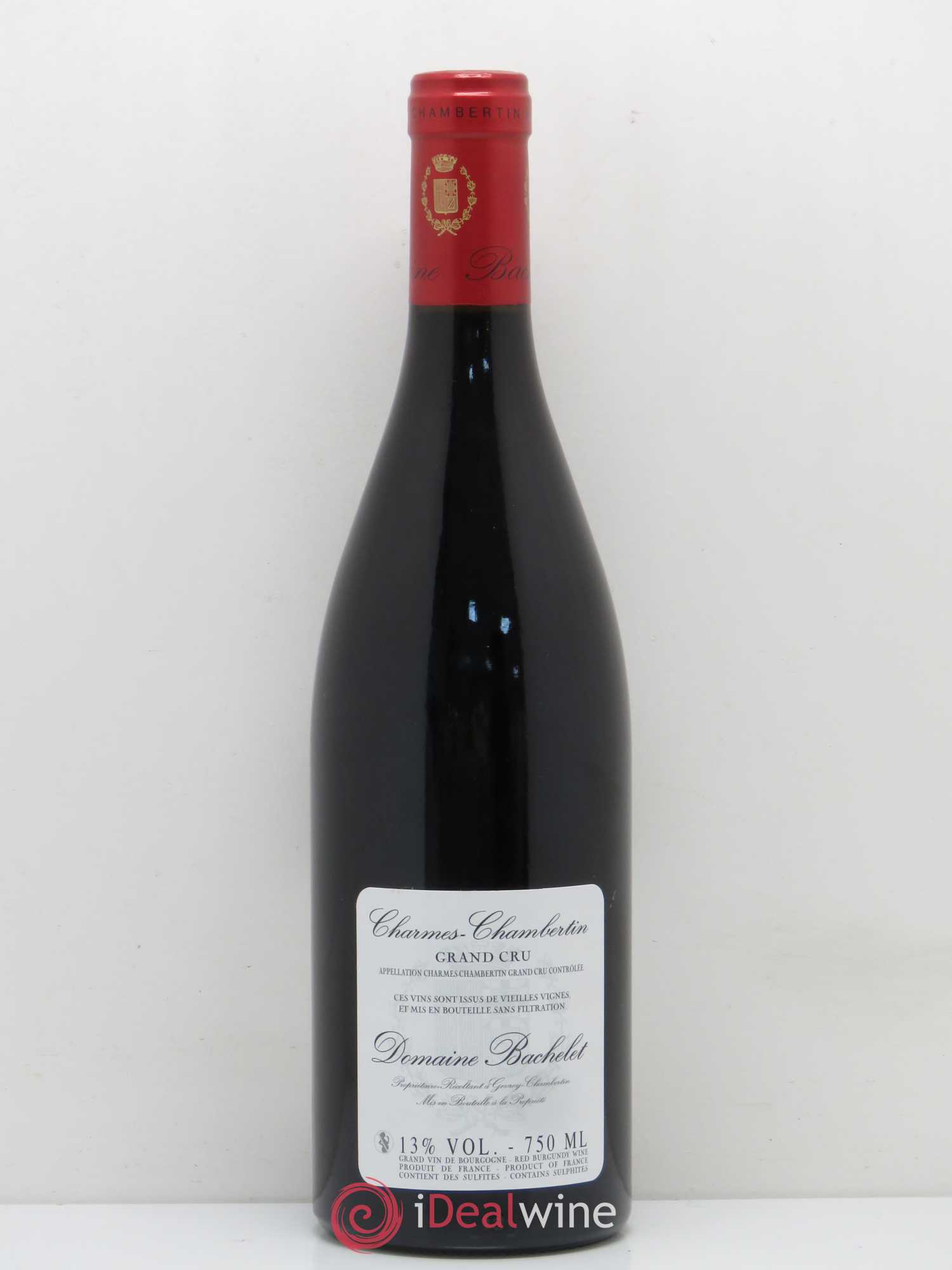 Charmes-Chambertin Grand Cru Vieilles Vignes Denis Bachelet (Domaine) Vieilles Vignes 2015 - Lot de 1 bouteille - 1