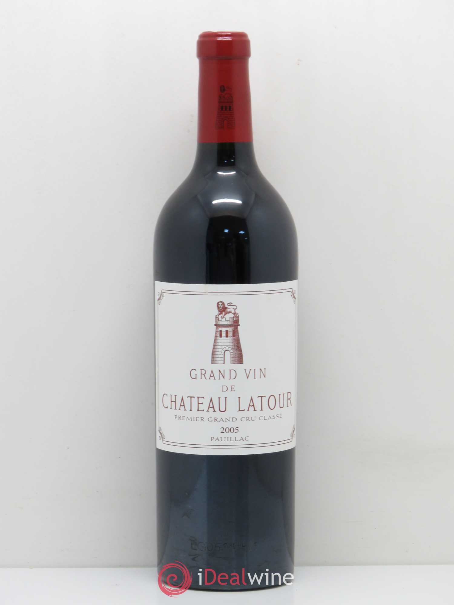 Château Latour 1er Grand Cru Classé 2005 - Lot de 1 bouteille - 0