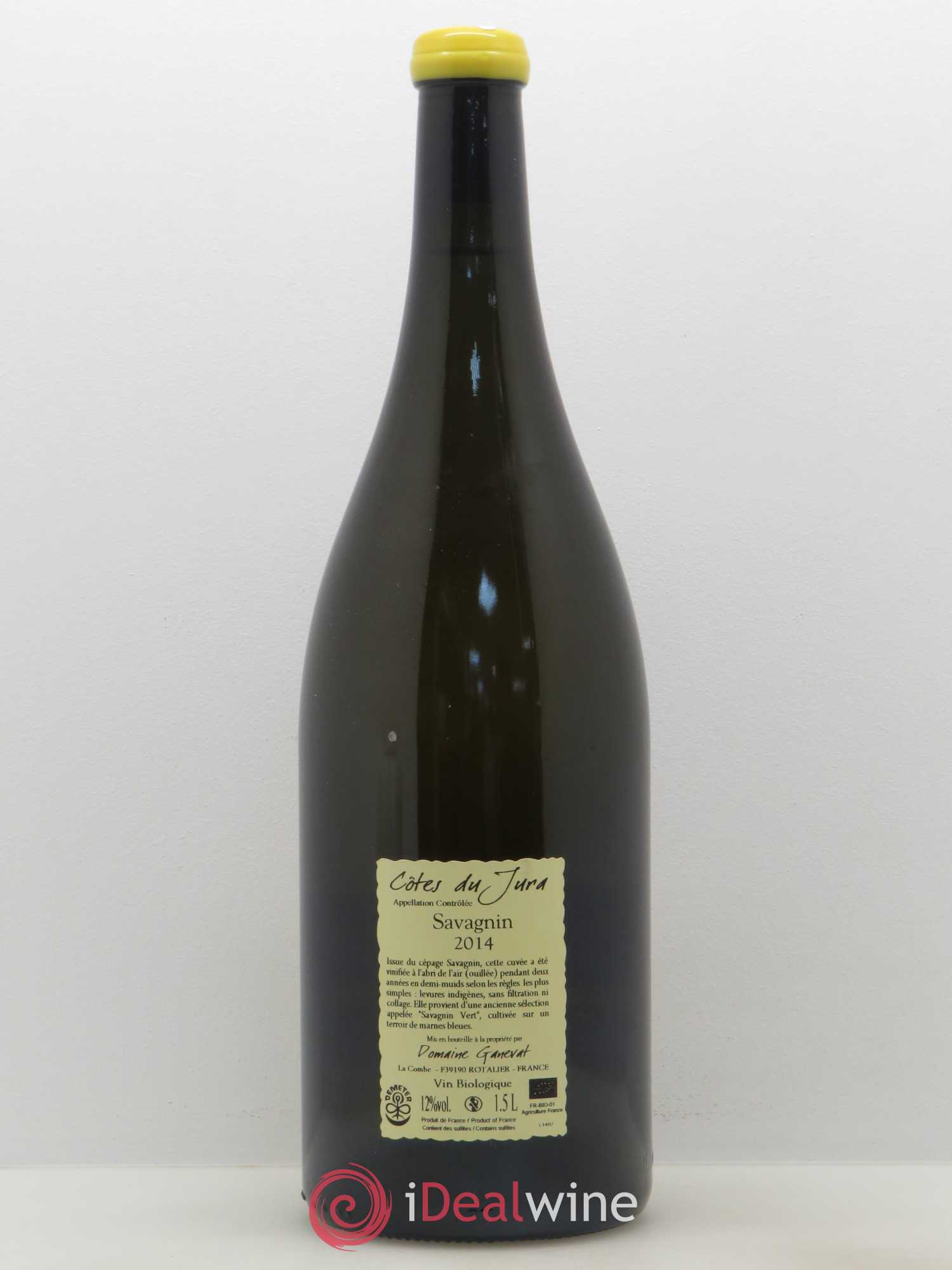 Côtes du Jura Les Chalasses Marnes Bleues Jean-François Ganevat (Domaine) 2014 - Lot de 1 magnum - 1