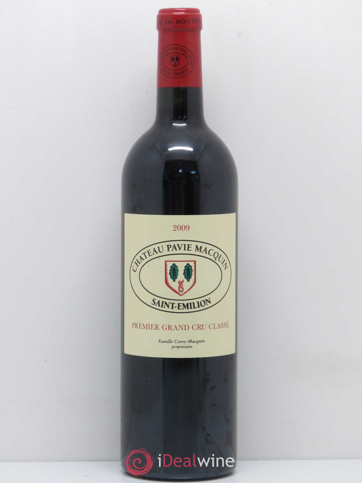 Château Pavie Macquin 1er Grand Cru Classé B 2009 - Lot de 1 bouteille - 0