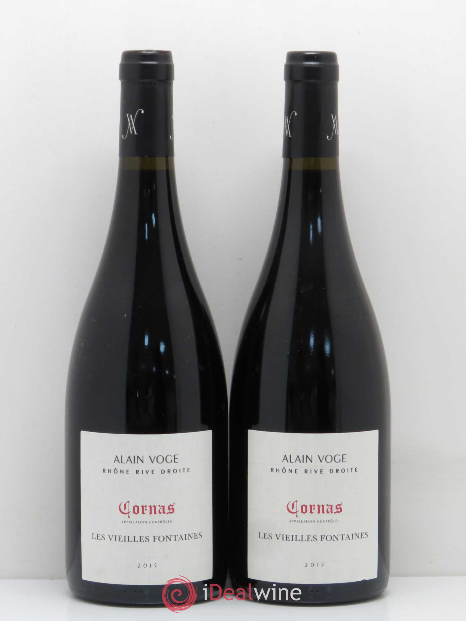 Cornas Les Vieilles Fontaines Alain Voge (Domaine) 2015 - Lot de 2 bouteilles - 0