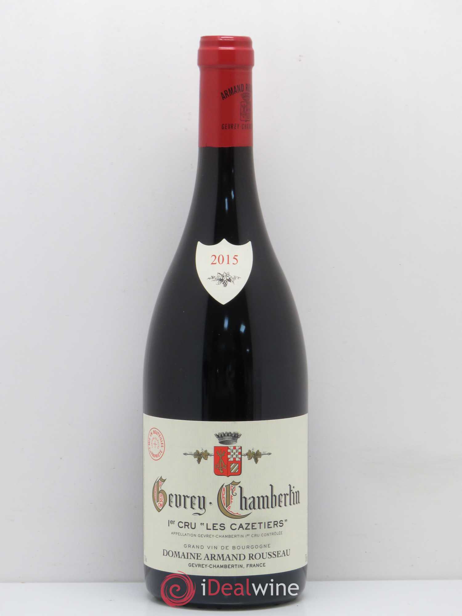 Gevrey-Chambertin 1er Cru Les Cazetiers Armand Rousseau (Domaine) 2015 - Lot de 1 bouteille - 0