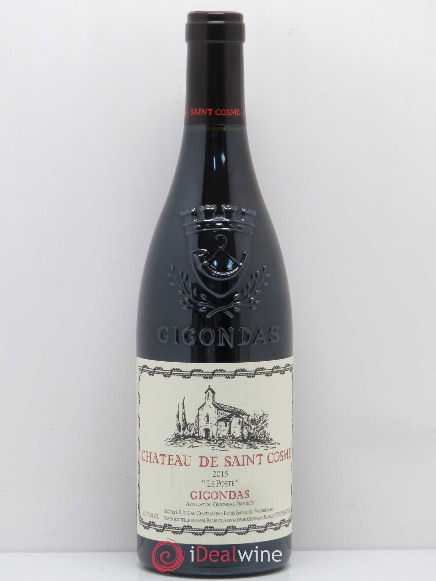 Gigondas Le Poste Saint Cosme 2015 - Lot de 1 bouteille - 0