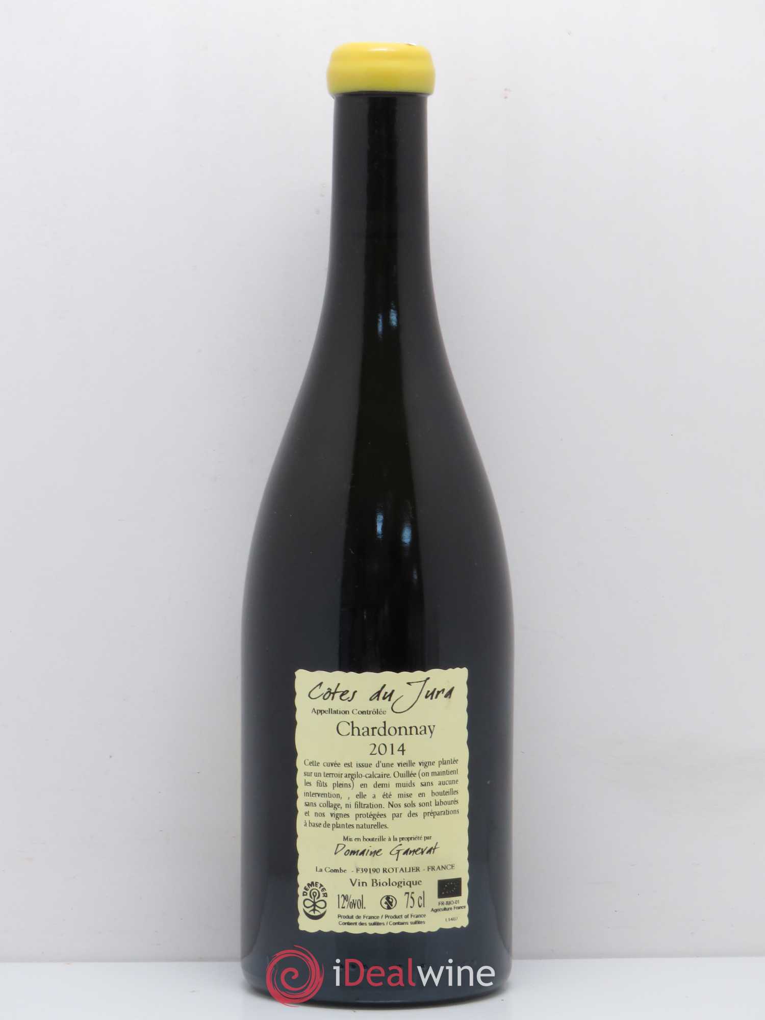 Côtes du Jura Les Chamois du Paradis Jean-François Ganevat (Domaine) 2014 - Lot de 1 bouteille - 1