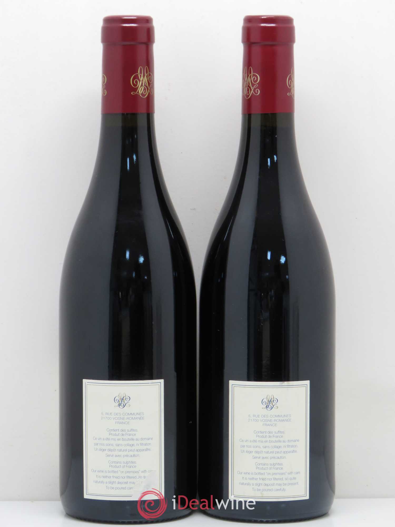 Nuits-Saint-Georges 1er Cru Les Chaignots Mugneret-Gibourg (Domaine) 2015 - Lot de 2 bouteilles - 1