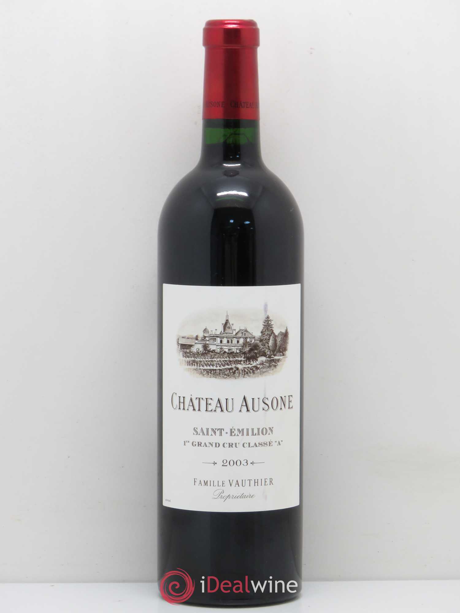 Château Ausone 1er Grand Cru Classé A 2003 - Lot de 1 bouteille - 0