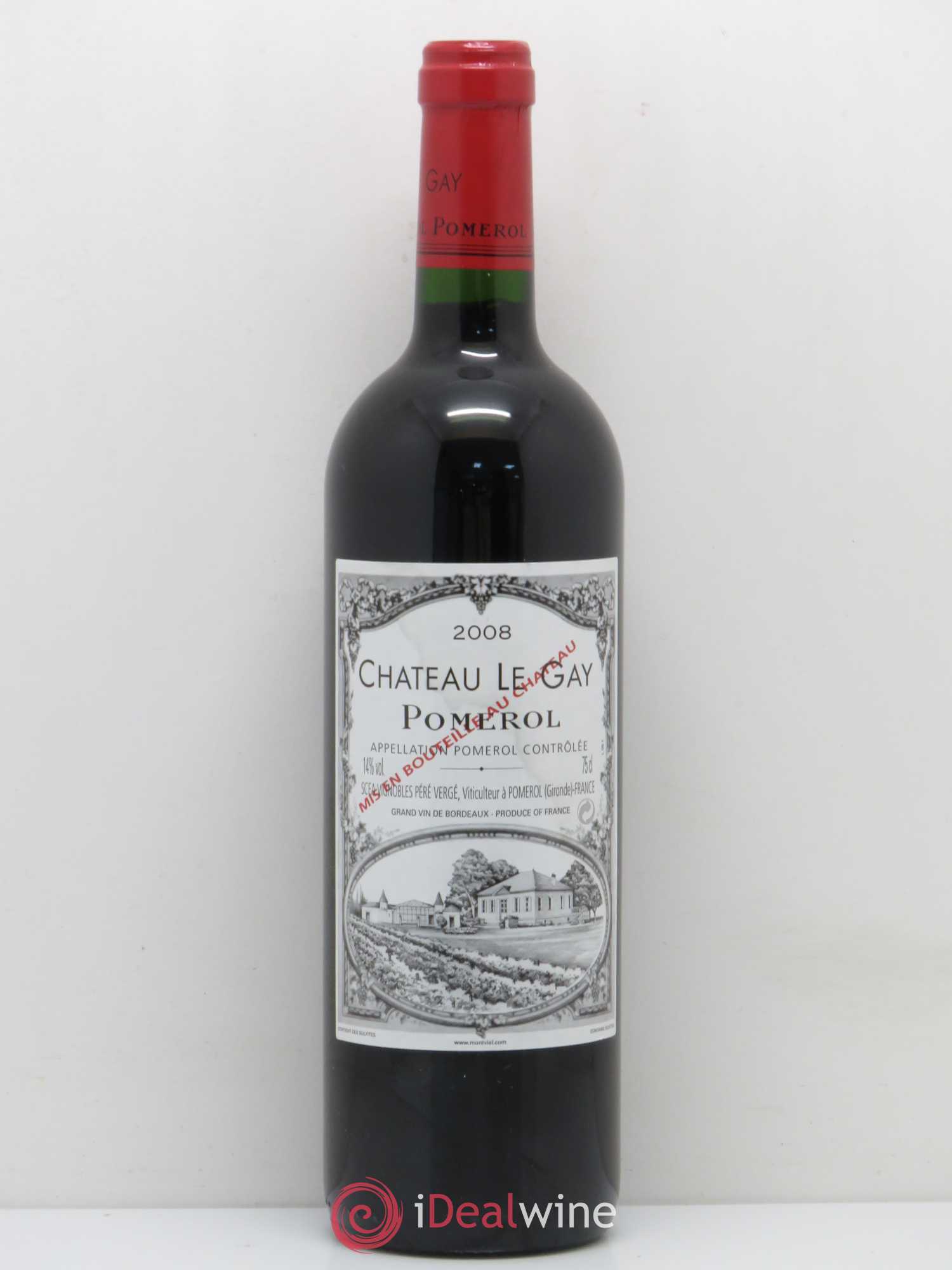 Château Le Gay 2008 - Lot de 1 bouteille - 0