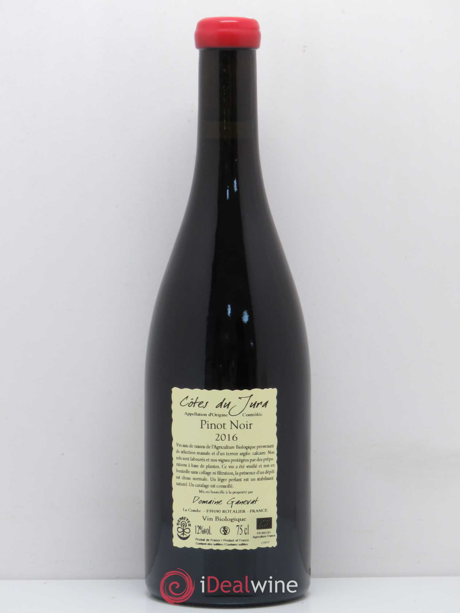 Côtes du Jura Cuvée Julien Jean-François Ganevat (Domaine) 2016 - Lot de 1 bouteille - 1