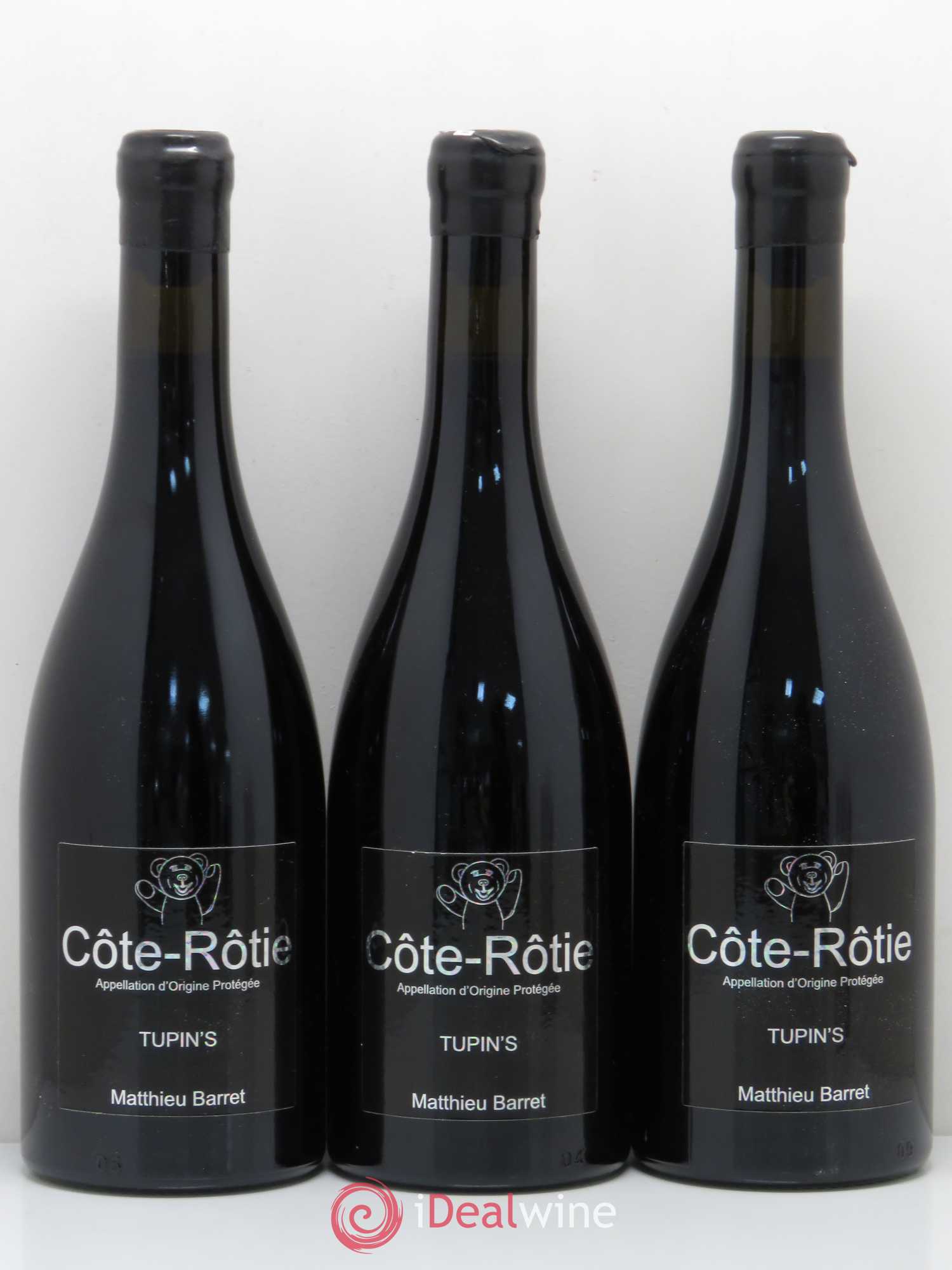Côte-Rôtie Tupin's Coulet (Domaine du) - Matthieu Barret 2016 - Lot de 3 bouteilles - 0