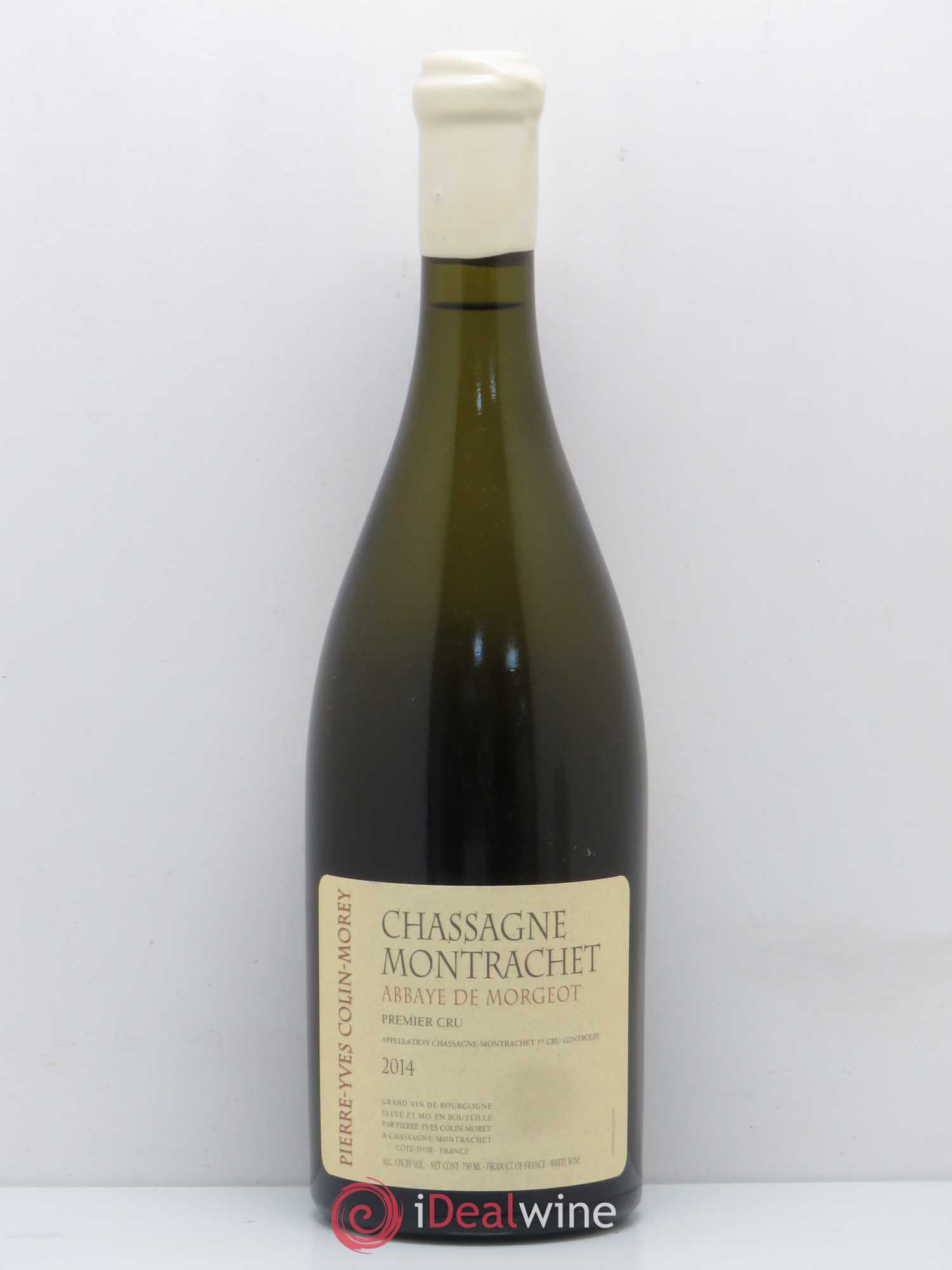 Chassagne-Montrachet 1er Cru Abbaye Morgeot Pierre-Yves Colin Morey 2014 - Posten von 1 Flasche - 0