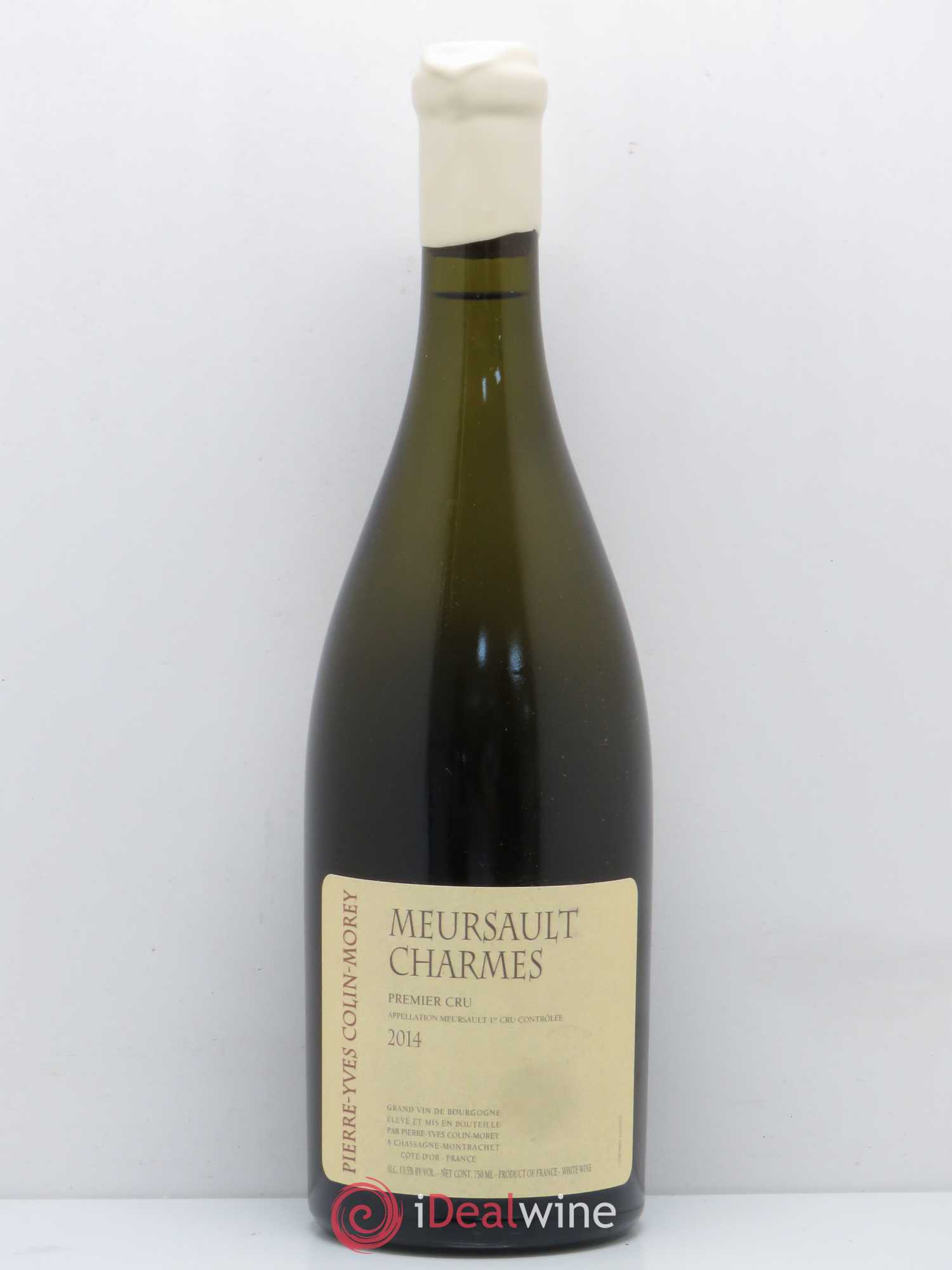 Meursault 1er Cru Charmes Pierre-Yves Colin Morey 2014 - Lot de 1 bouteille - 0