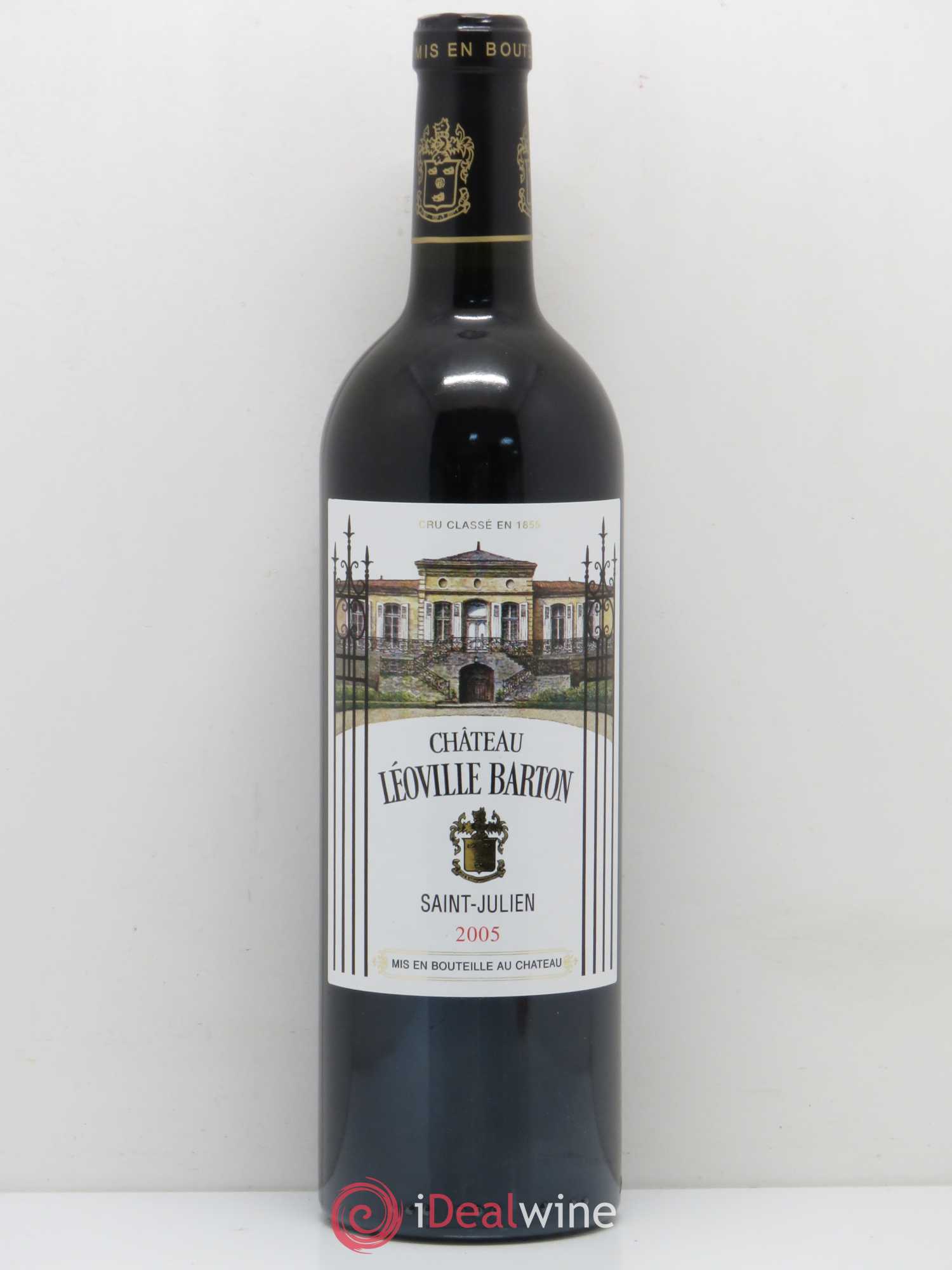 Château Léoville Barton 2ème Grand Cru Classé 2005 - Lot de 1 bouteille - 0