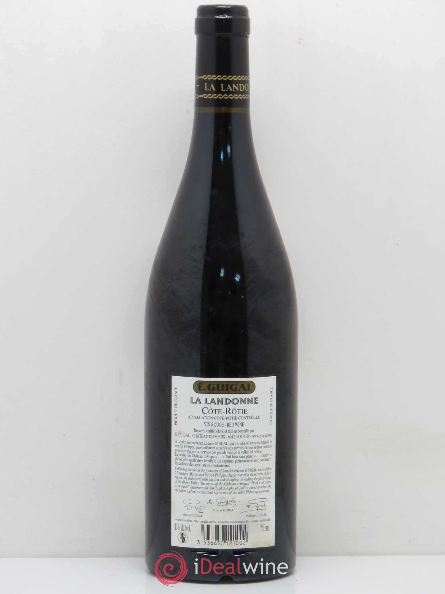 Côte-Rôtie La Landonne Guigal 2005 - Lot de 1 bouteille - 1