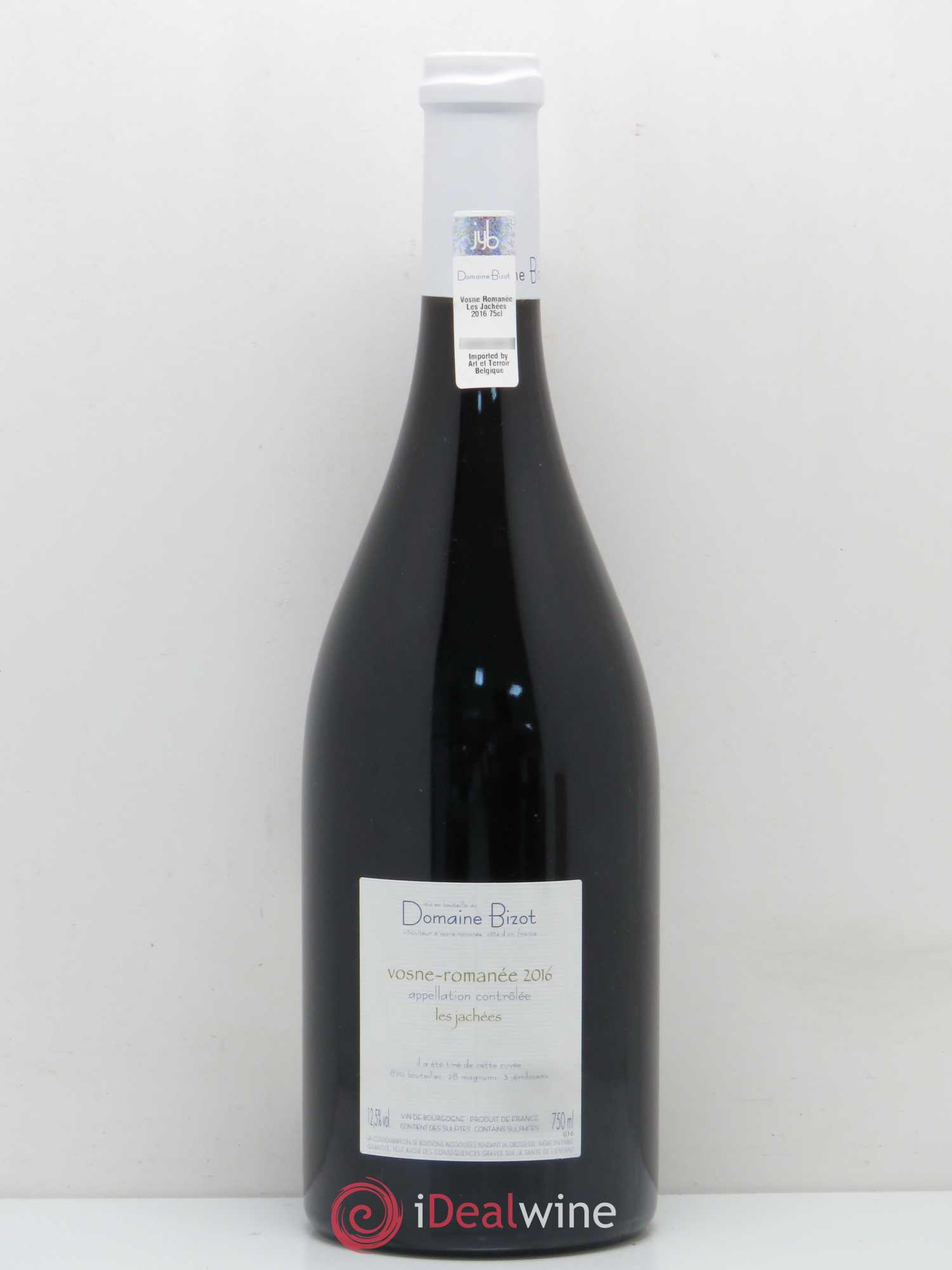 Vosne-Romanée Les Jachées Domaine Bizot 2016 - Posten von 1 Flasche - 1