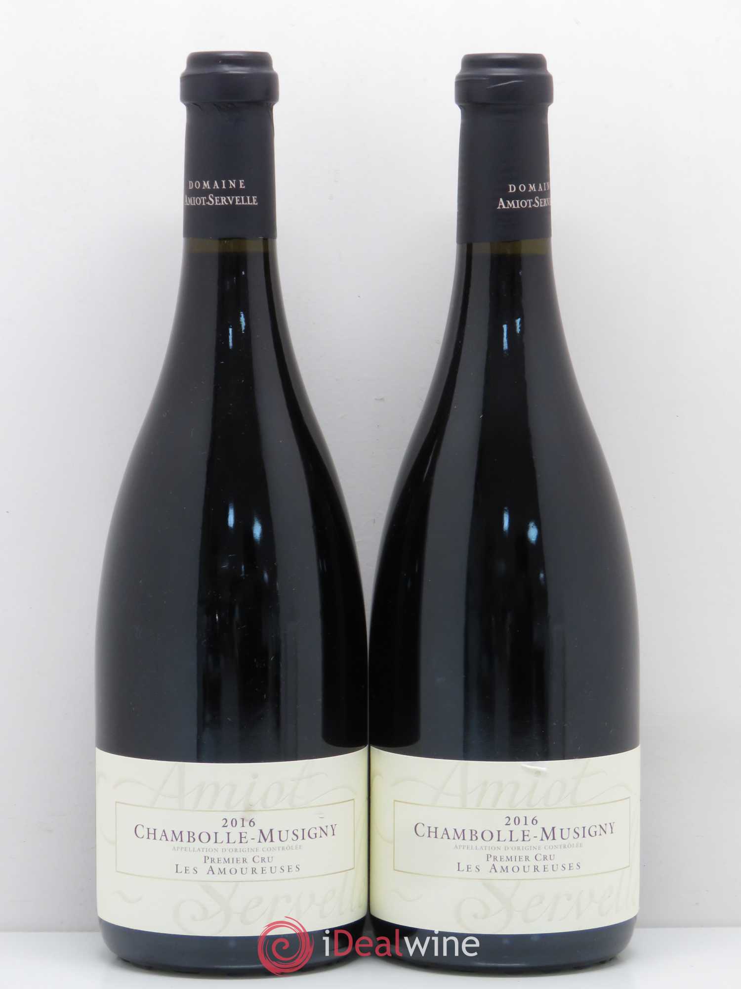 Chambolle-Musigny 1er Cru Les Amoureuses Amiot-Servelle 2016 - Lot de 2 bouteilles - 0