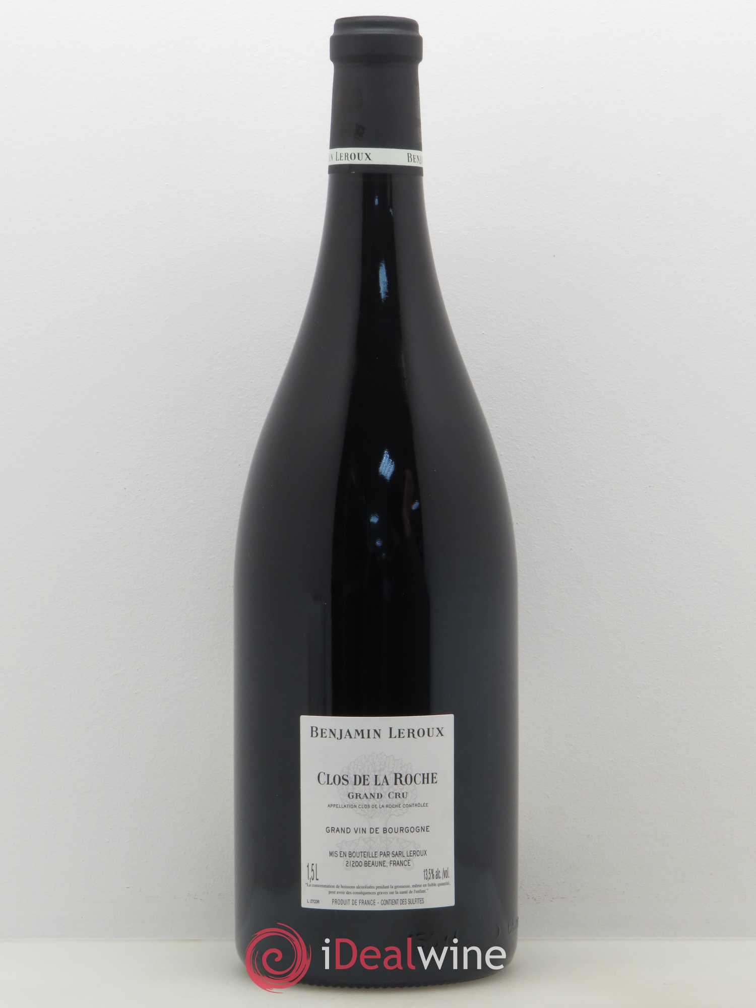 Clos de la Roche Grand Cru Benjamin Leroux 2016 - Lot de 1 magnum - 1