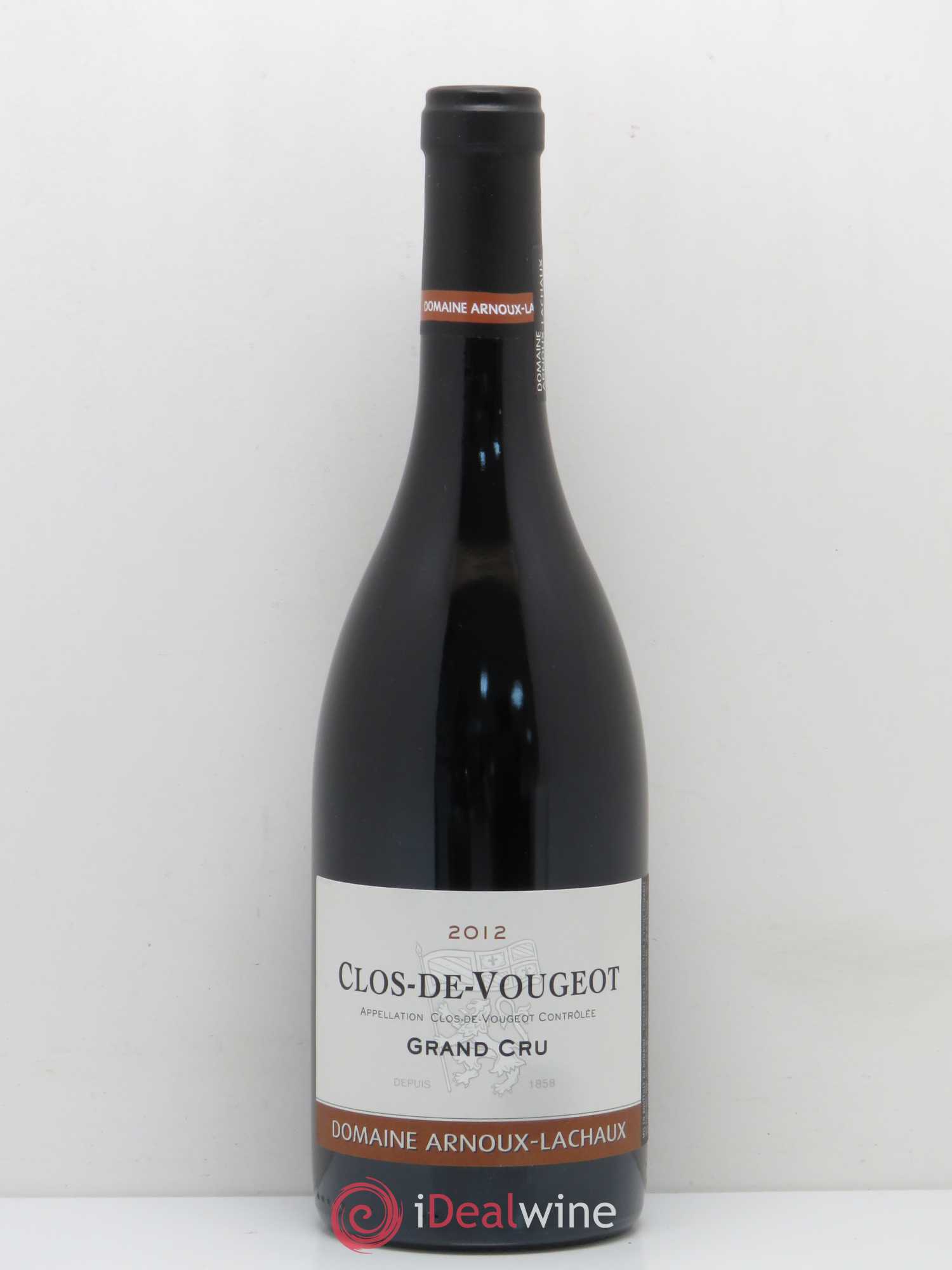Clos de Vougeot Grand Cru Arnoux-Lachaux (Domaine) 2012 - Lot de 1 bouteille - 0
