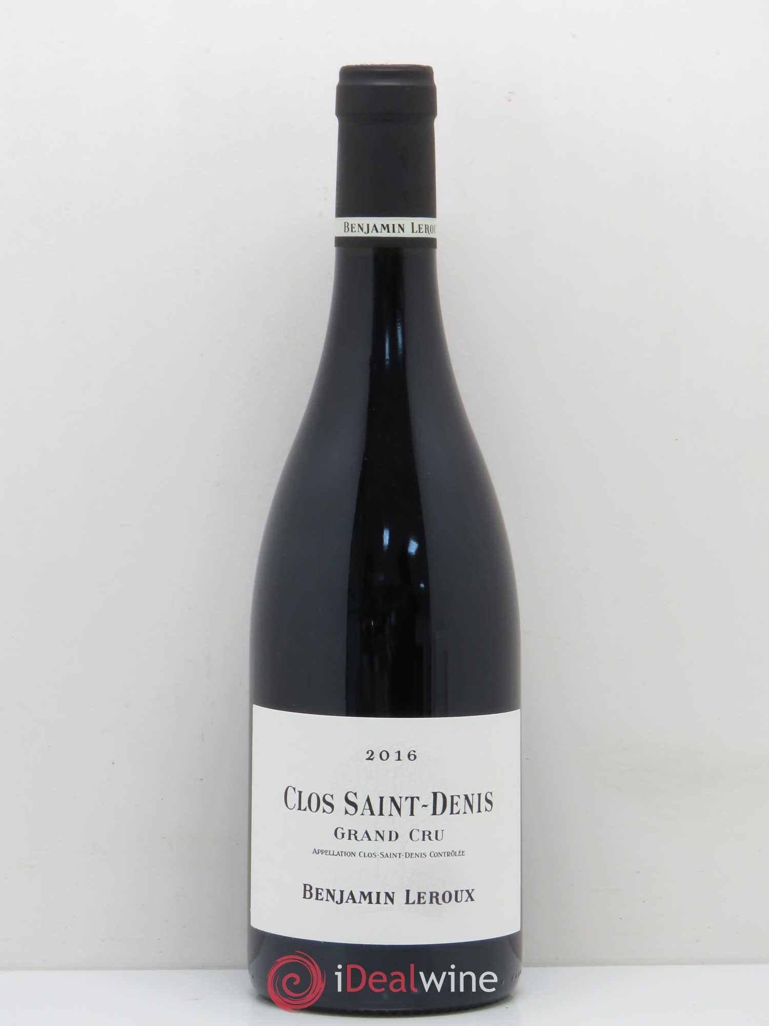 Clos Saint-Denis Grand Cru Benjamin Leroux 2016 - Lot de 1 bouteille - 0