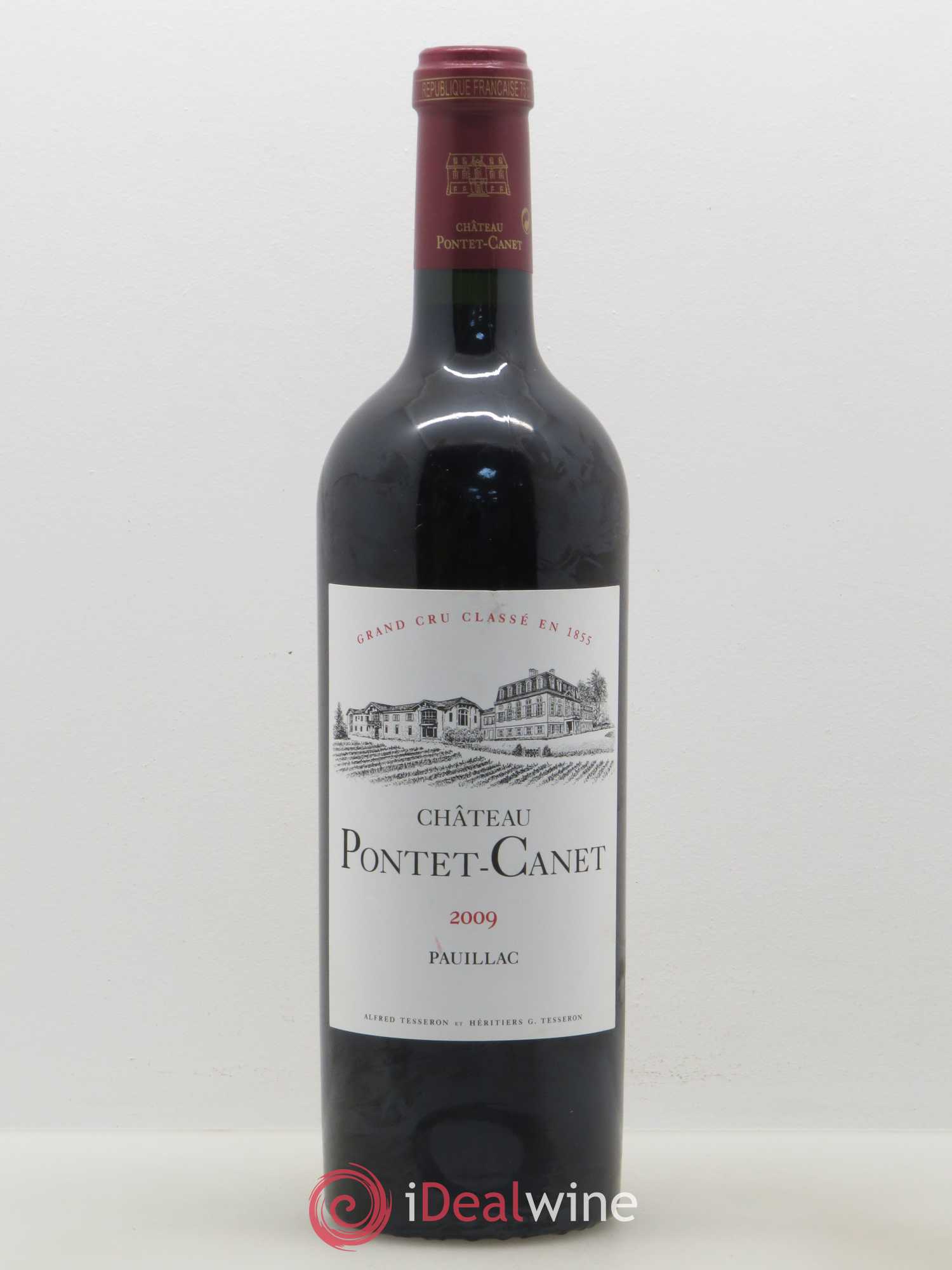 Château Pontet Canet 5ème Grand Cru Classé 2009 - Lot de 1 bouteille - 0