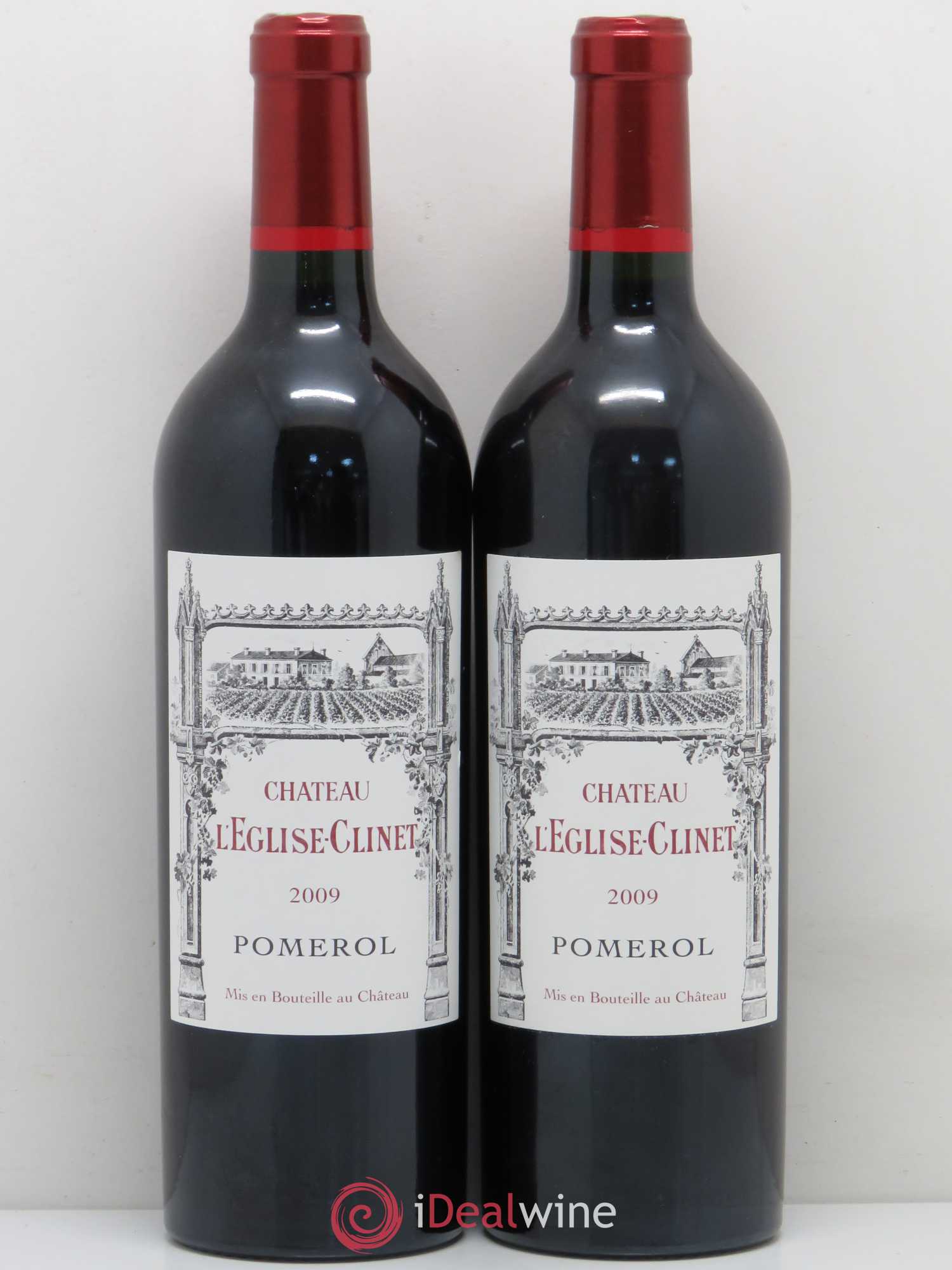 Château l' Église Clinet 2009 - Lot de 2 bouteilles - 0