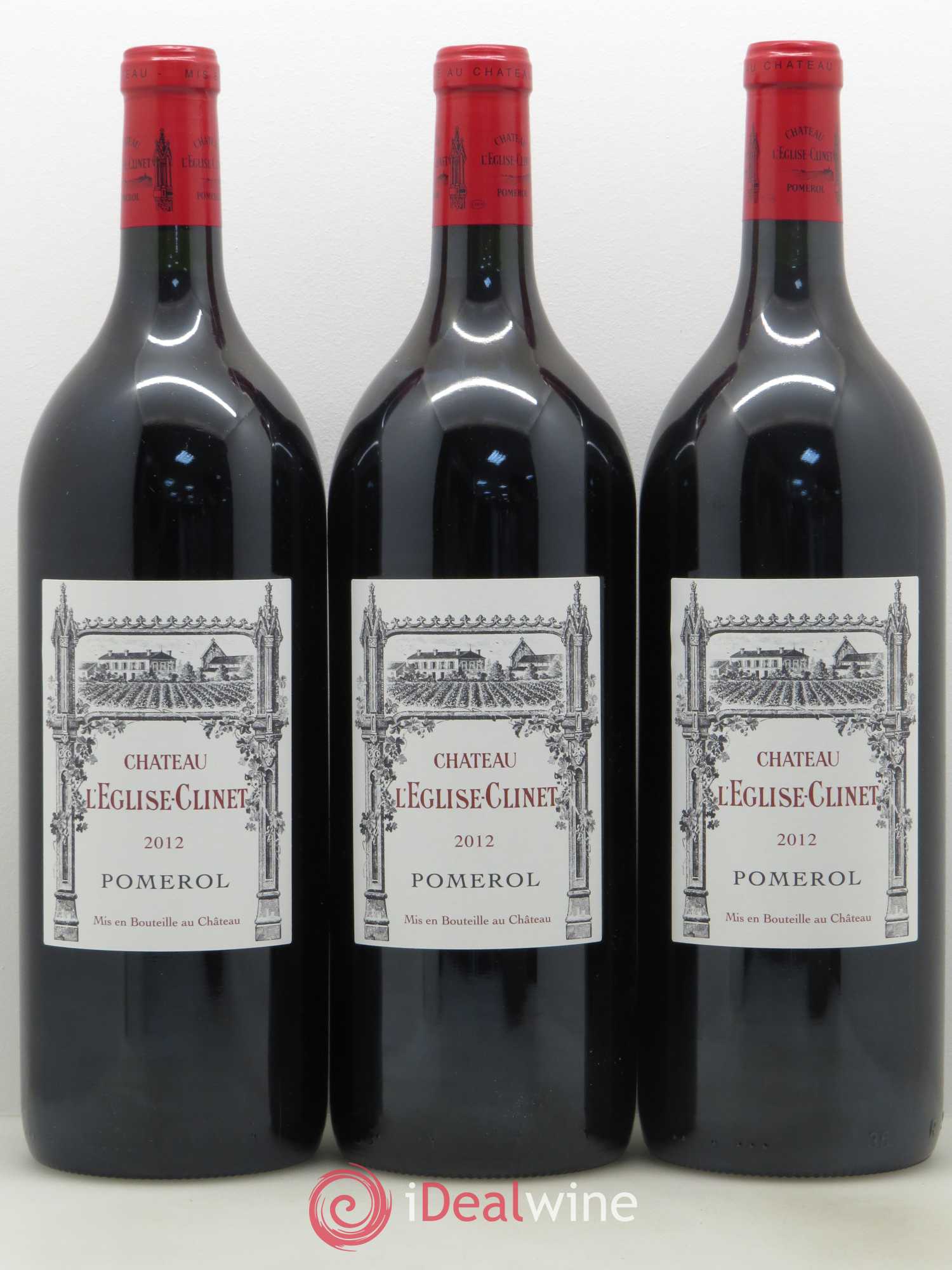 Château l' Église Clinet 2012 - Lot de 3 magnums - 0