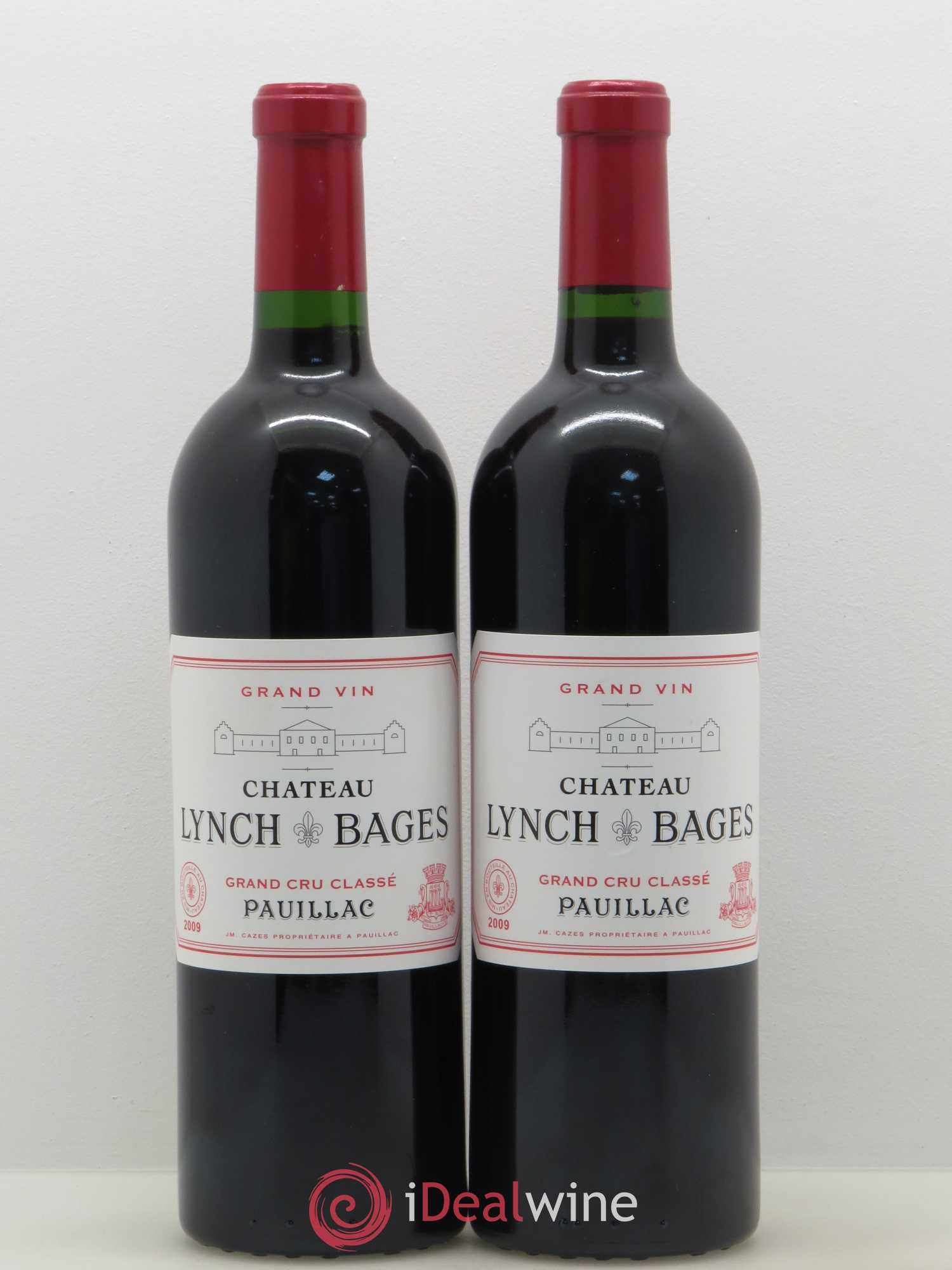 Château Lynch Bages 5ème Grand Cru Classé 2009 - Lot de 2 bouteilles - 0