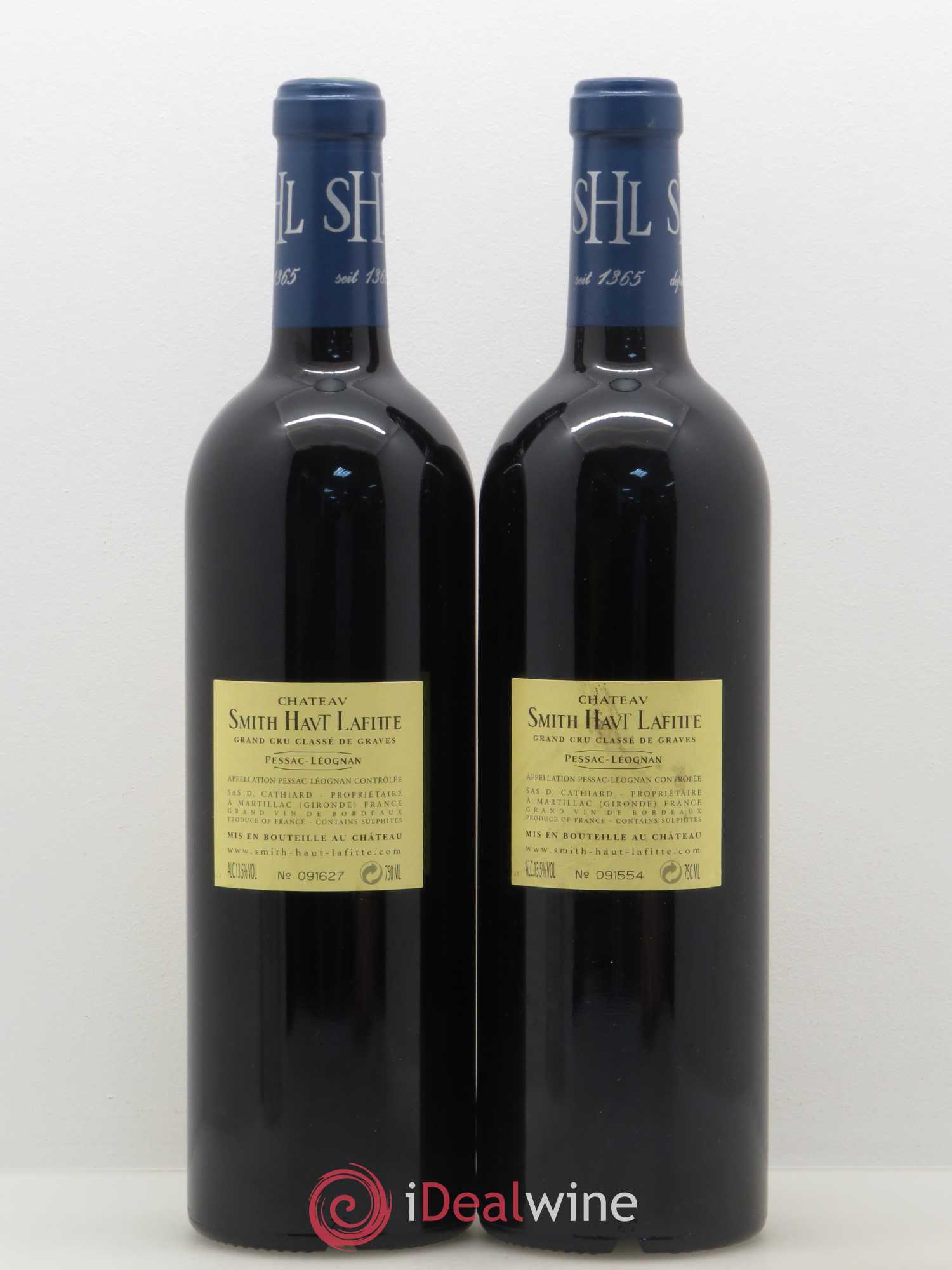 Château Smith Haut Lafitte Cru Classé de Graves 2005 - Lot de 2 bouteilles - 1