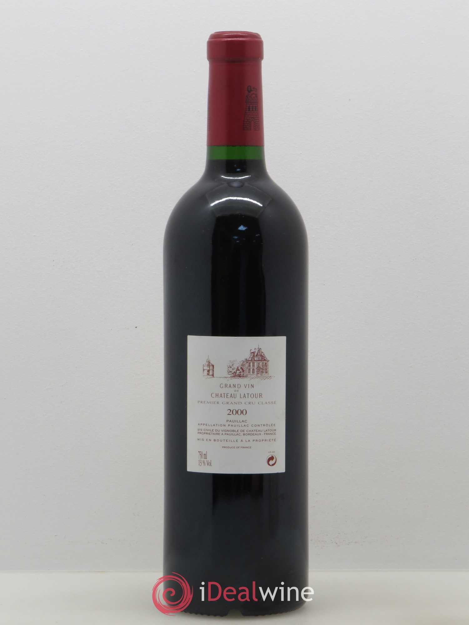 Buy Château Latour 1er Grand Cru Classé 2000 (lot: B2110040-6851)