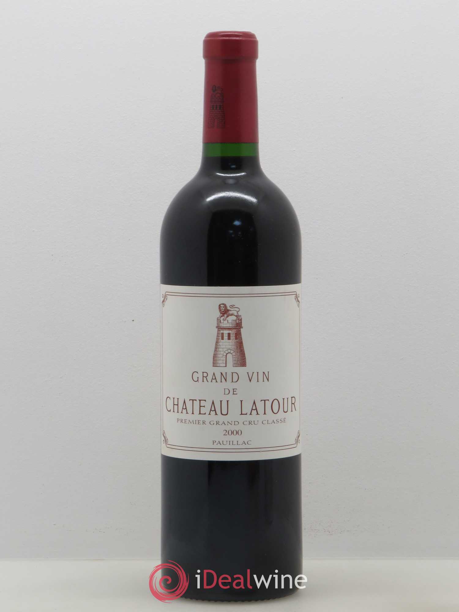 Château Latour 1er Grand Cru Classé 2000 - Lot de 1 bouteille - 0