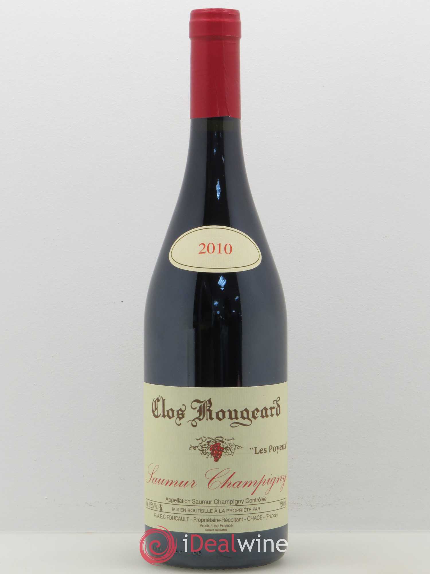 Saumur-Champigny Les Poyeux Clos Rougeard 2010 - Lot de 1 bouteille - 0