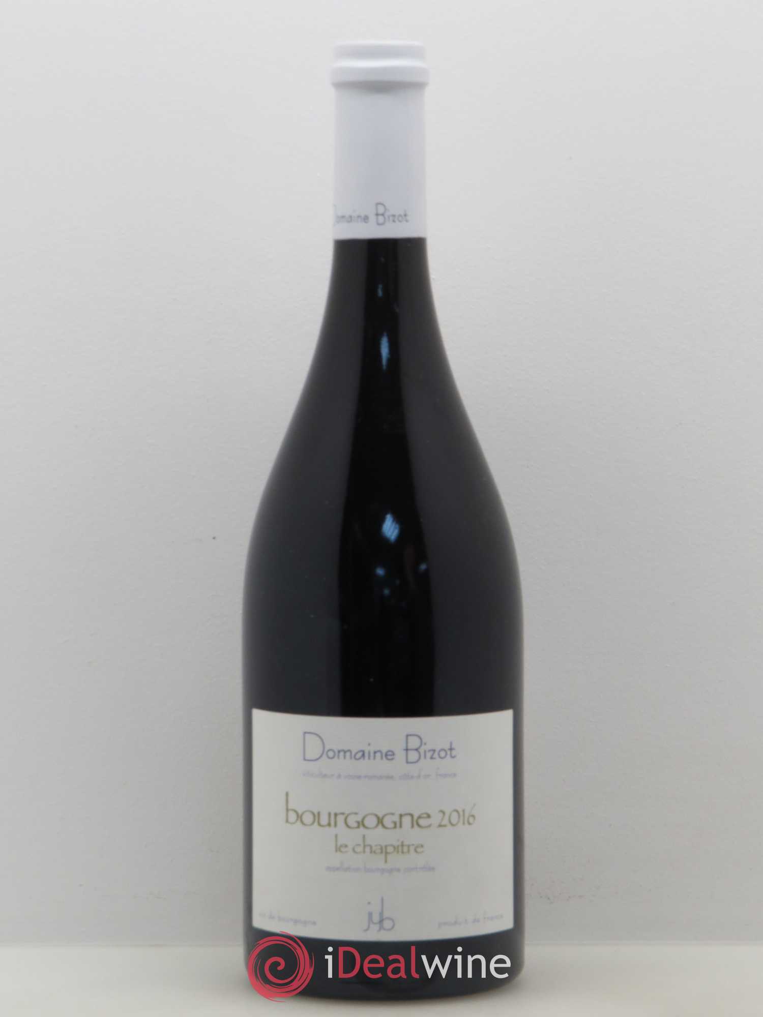 Bourgogne Le Chapitre Bizot (Domaine) 2016 - Lot de 1 bouteille - 0