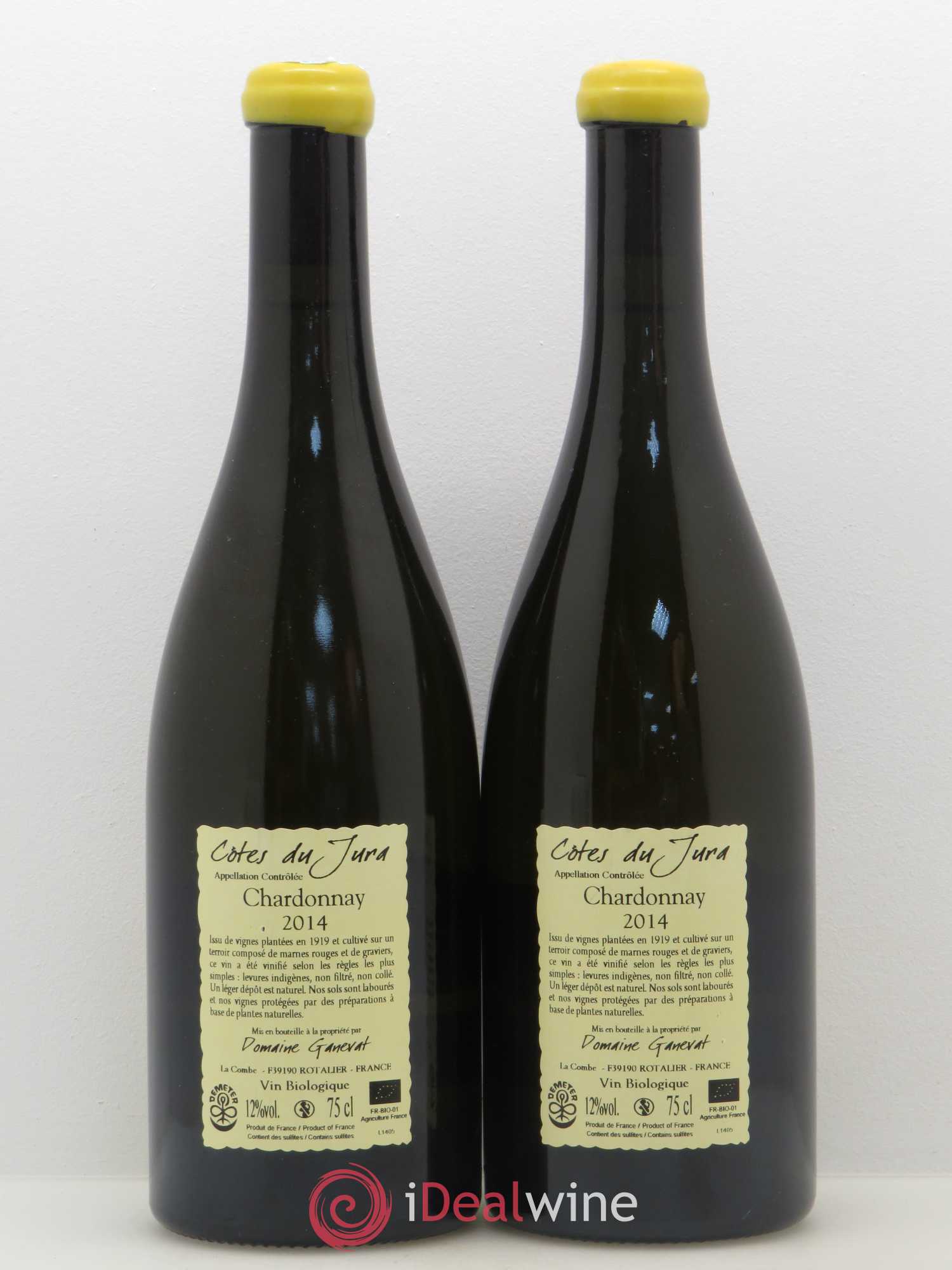 Côtes du Jura Les Grands Teppes Vieilles Vignes Jean-François Ganevat (Domaine) 2014 - Lot de 2 bouteilles - 1