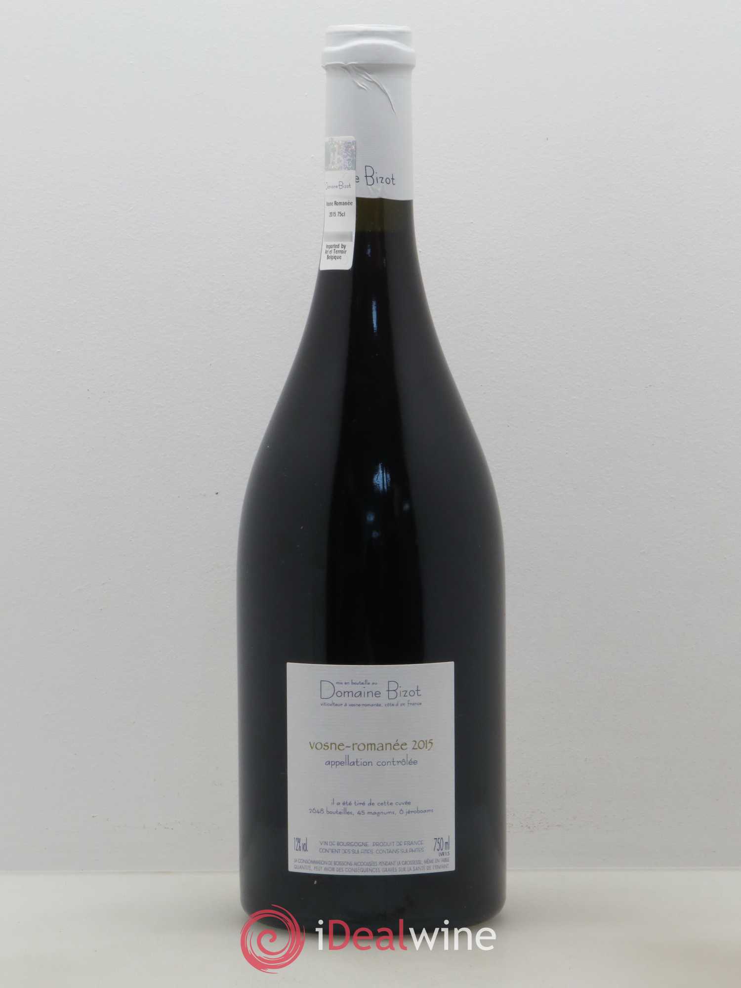 Vosne-Romanée Domaine Bizot 2015 - Posten von 1 Flasche - 1