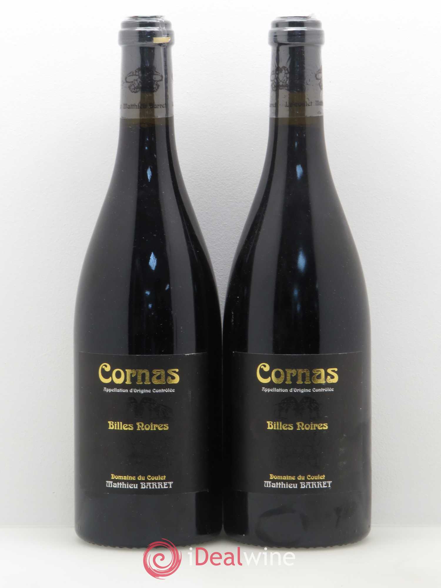 Cornas Billes Noires Coulet (Domaine du) - Matthieu Barret 2013 - Lot de 2 bouteilles - 0