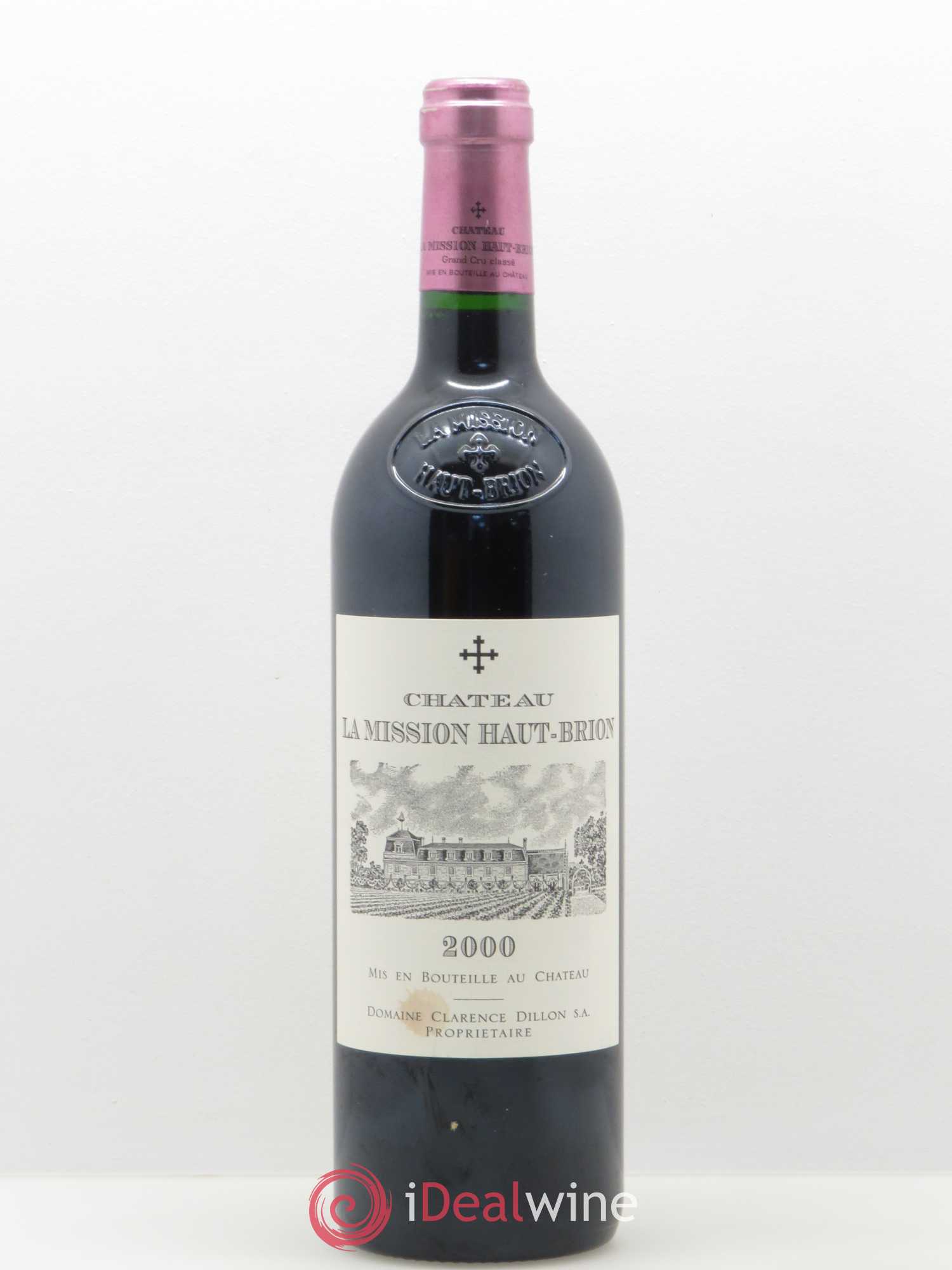 Château la Mission Haut-Brion Cru Classé de Graves 2000 - Lot de 1 bouteille - 0