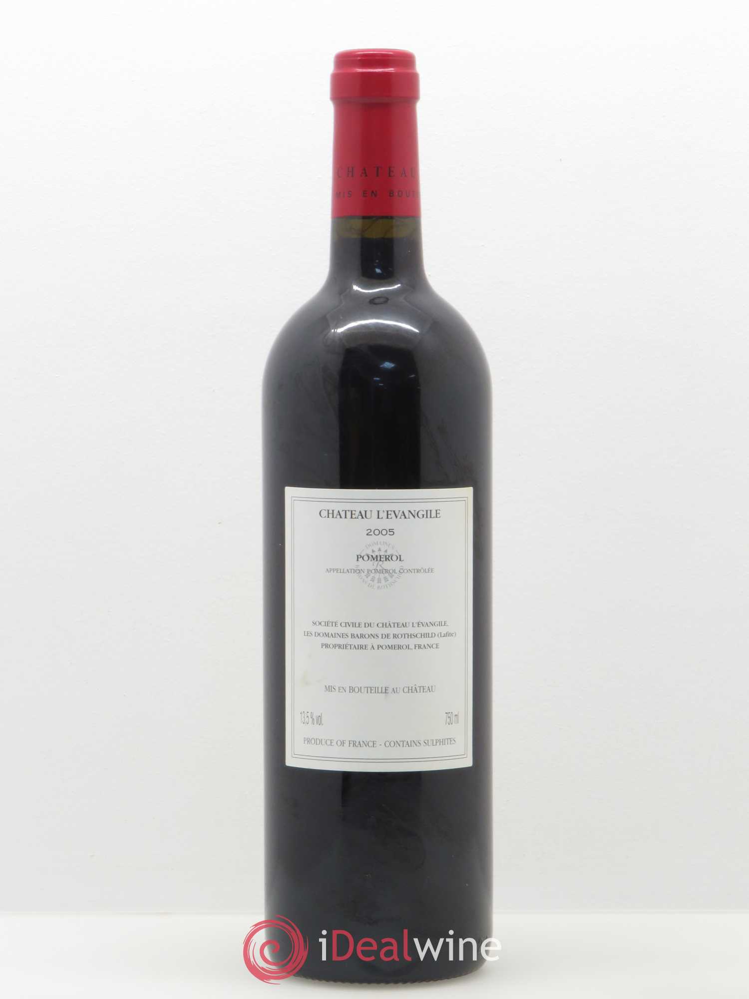 Château l' Évangile 2005 - Lot de 1 bouteille - 1