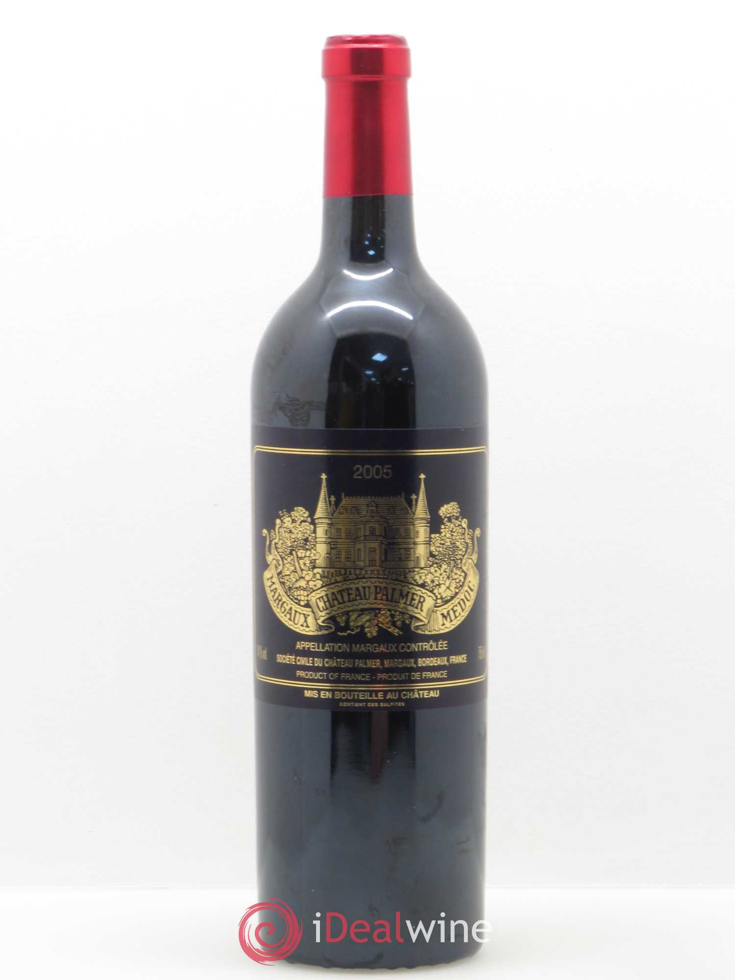 Château Palmer 3ème Grand Cru Classé 2005 - Lot de 1 bouteille - 0