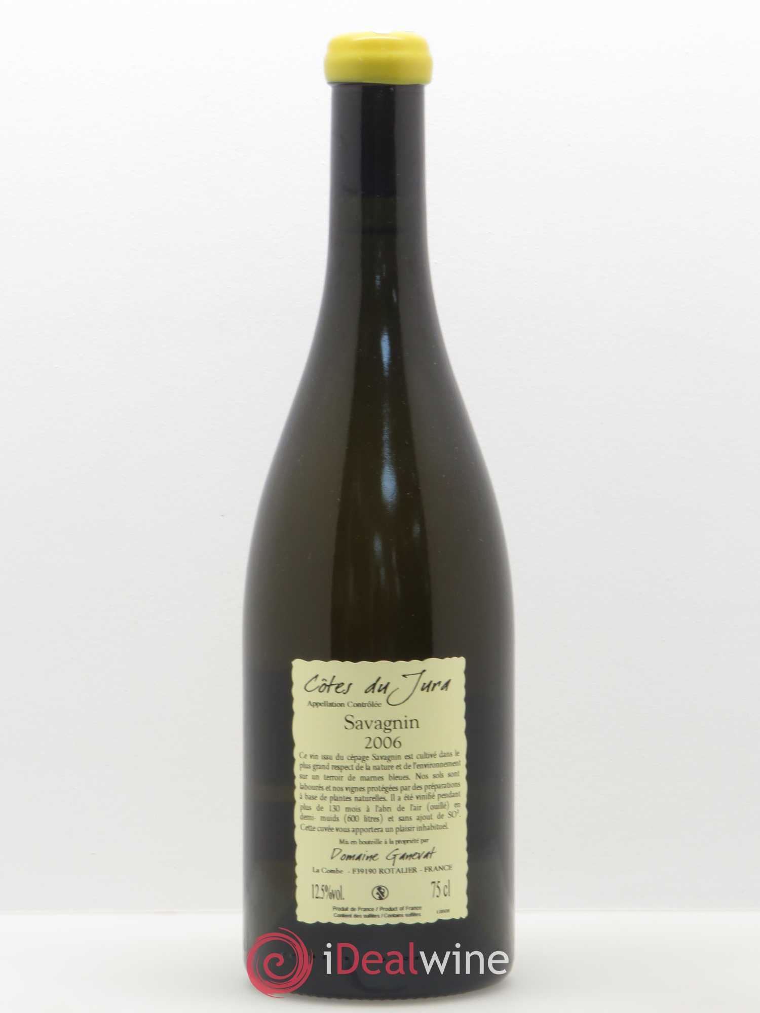 Côtes du Jura Les Vignes de mon Père Jean-François Ganevat (Domaine) 2006 - Lot de 1 bouteille - 1