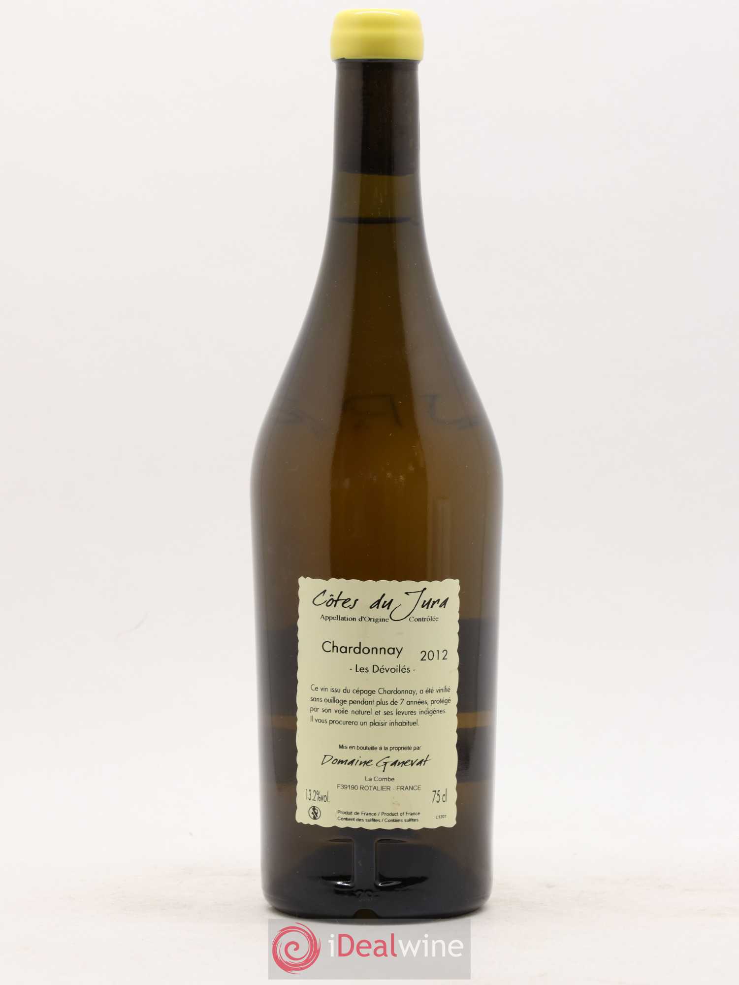 Côtes du Jura Les Dévoilés Jean-François Ganevat (Domaine) 2012 - Lot de 1 bouteille - 1