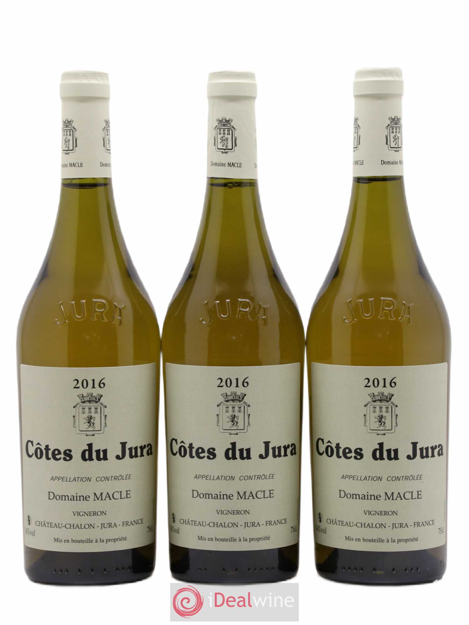Côtes du Jura Jean Macle 2016 - Lot de 3 bouteilles - 0