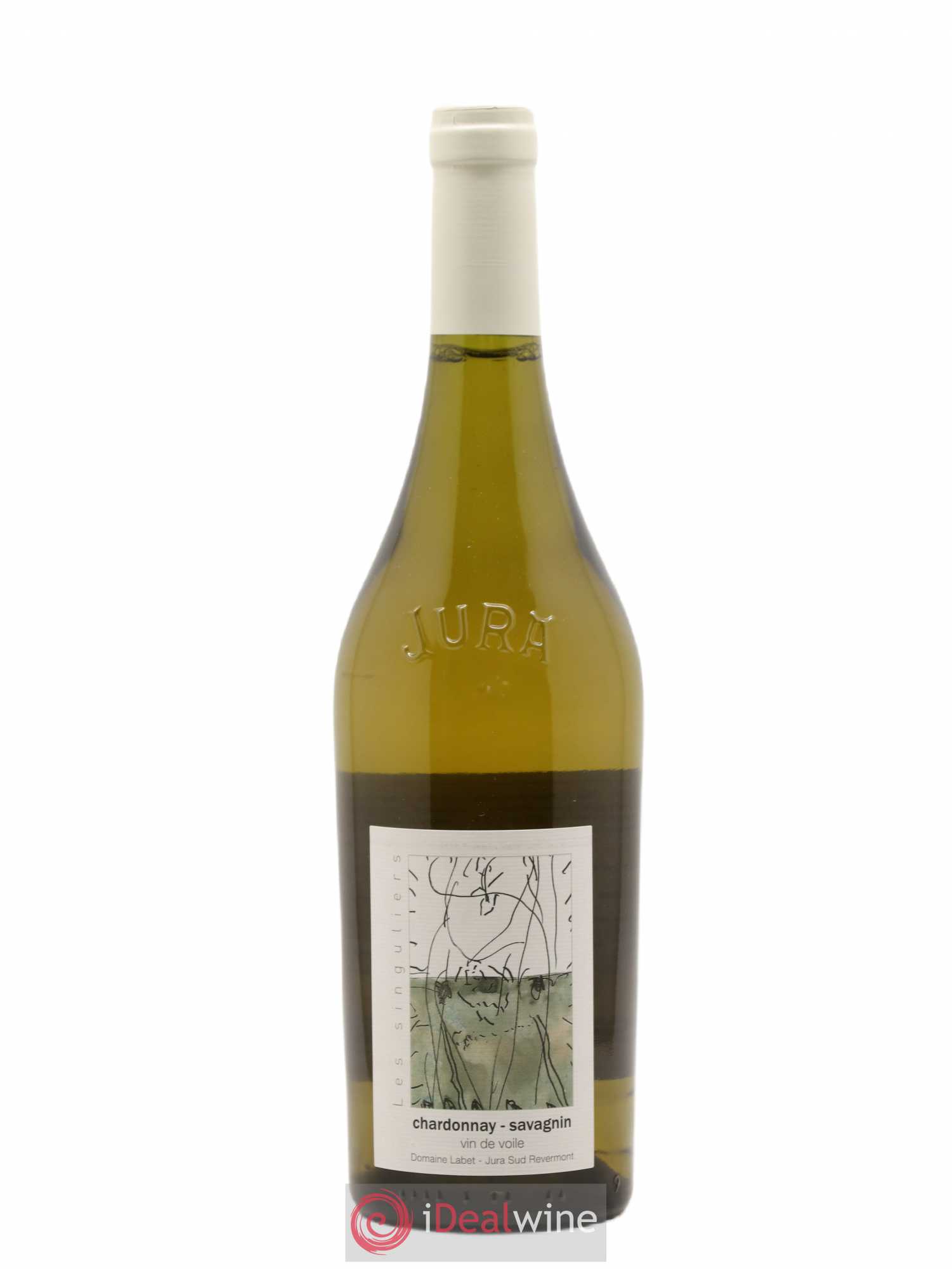 Côtes du Jura Vin de Voile Chardonnay-Savagnin cuvée de garde Romain - Julien - Charline Labet 2019 - Lot de 1 bouteille - 0