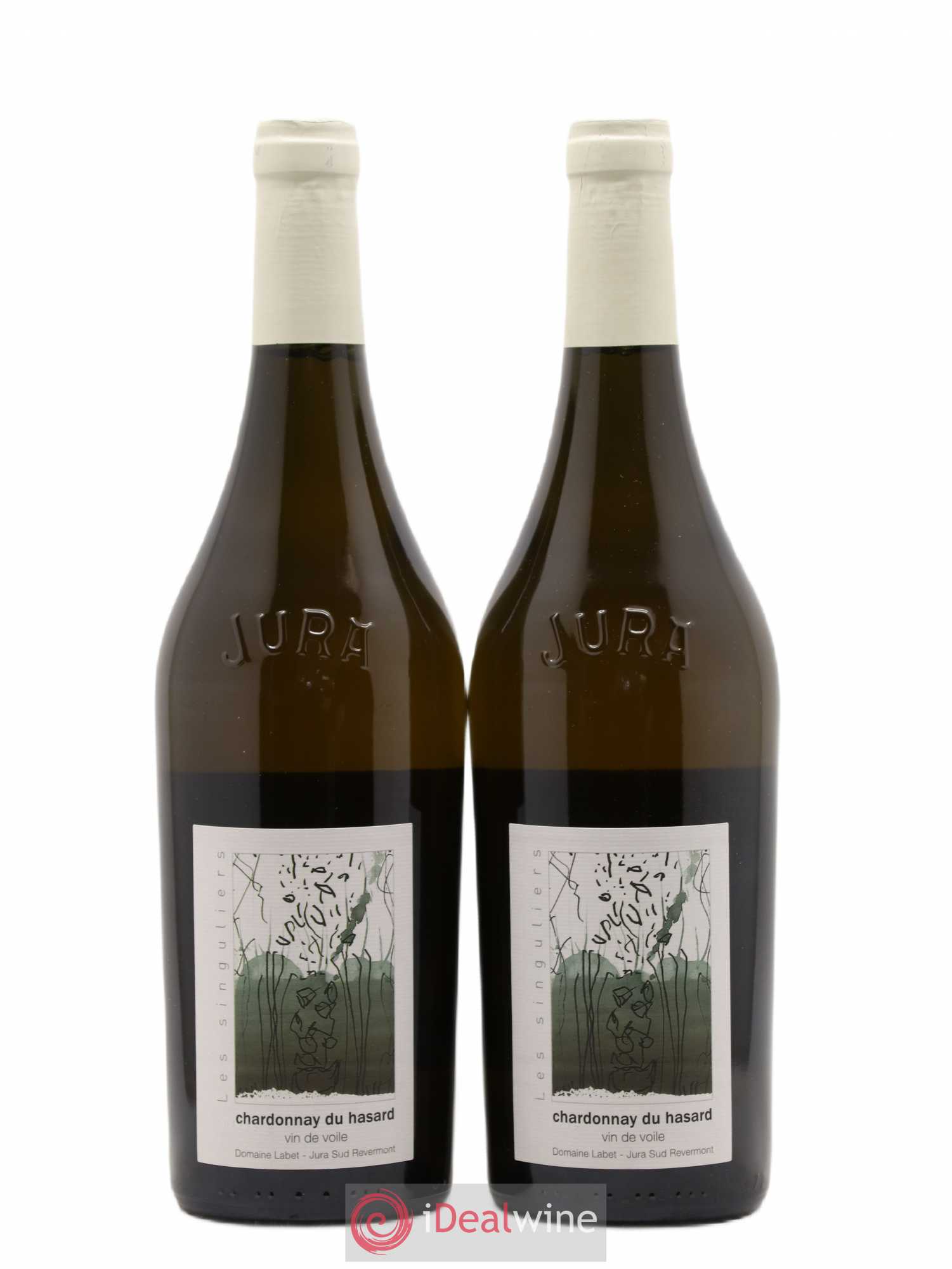 Côtes du Jura Vin de voile Chardonnay du Hasard Romain - Julien - Charline Labet 2015 - Lot de 2 bouteilles - 0