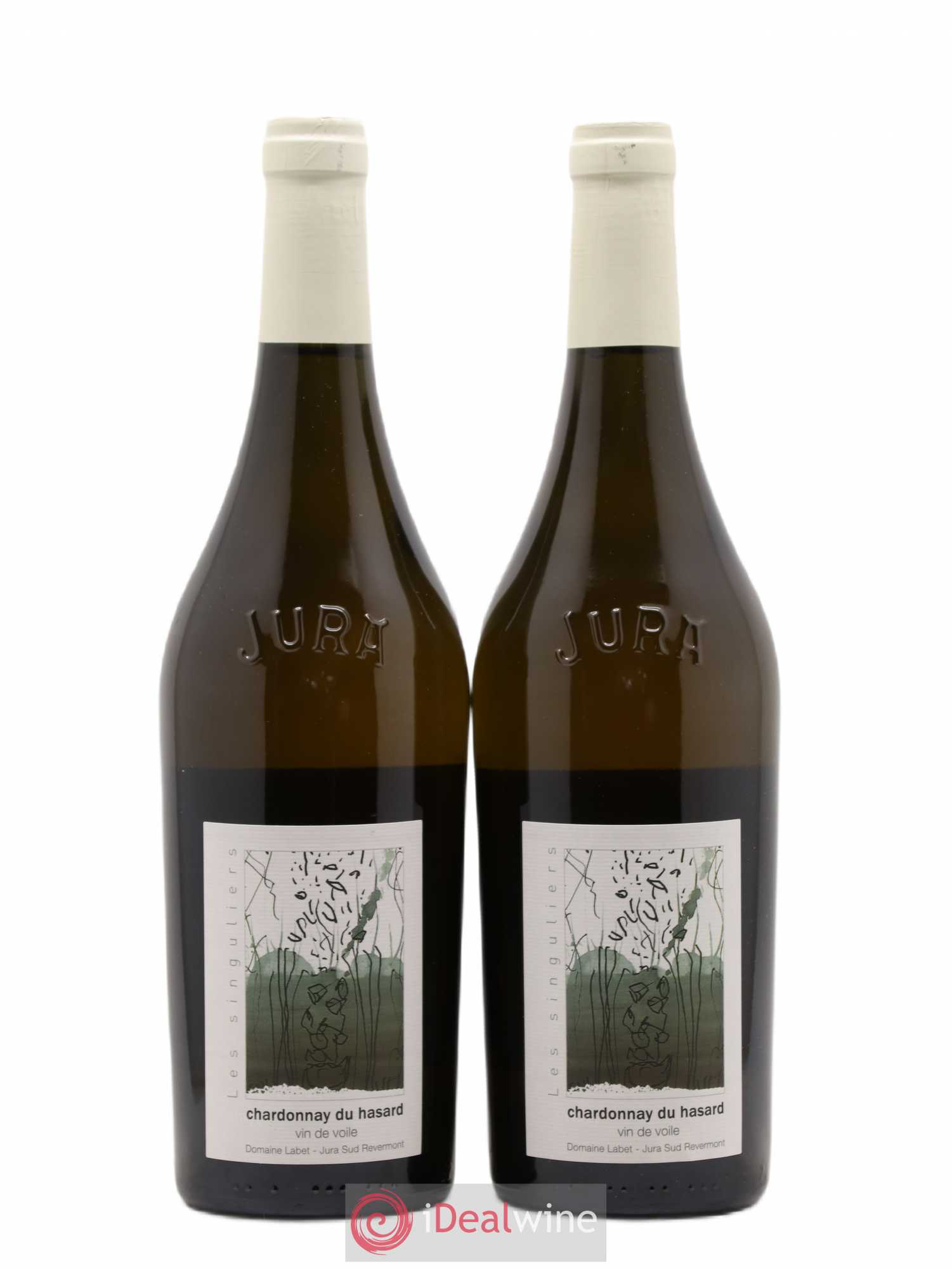 Côtes du Jura Vin de voile Chardonnay du Hasard Romain - Julien - Charline Labet 2015 - Lot de 2 bouteilles - 0