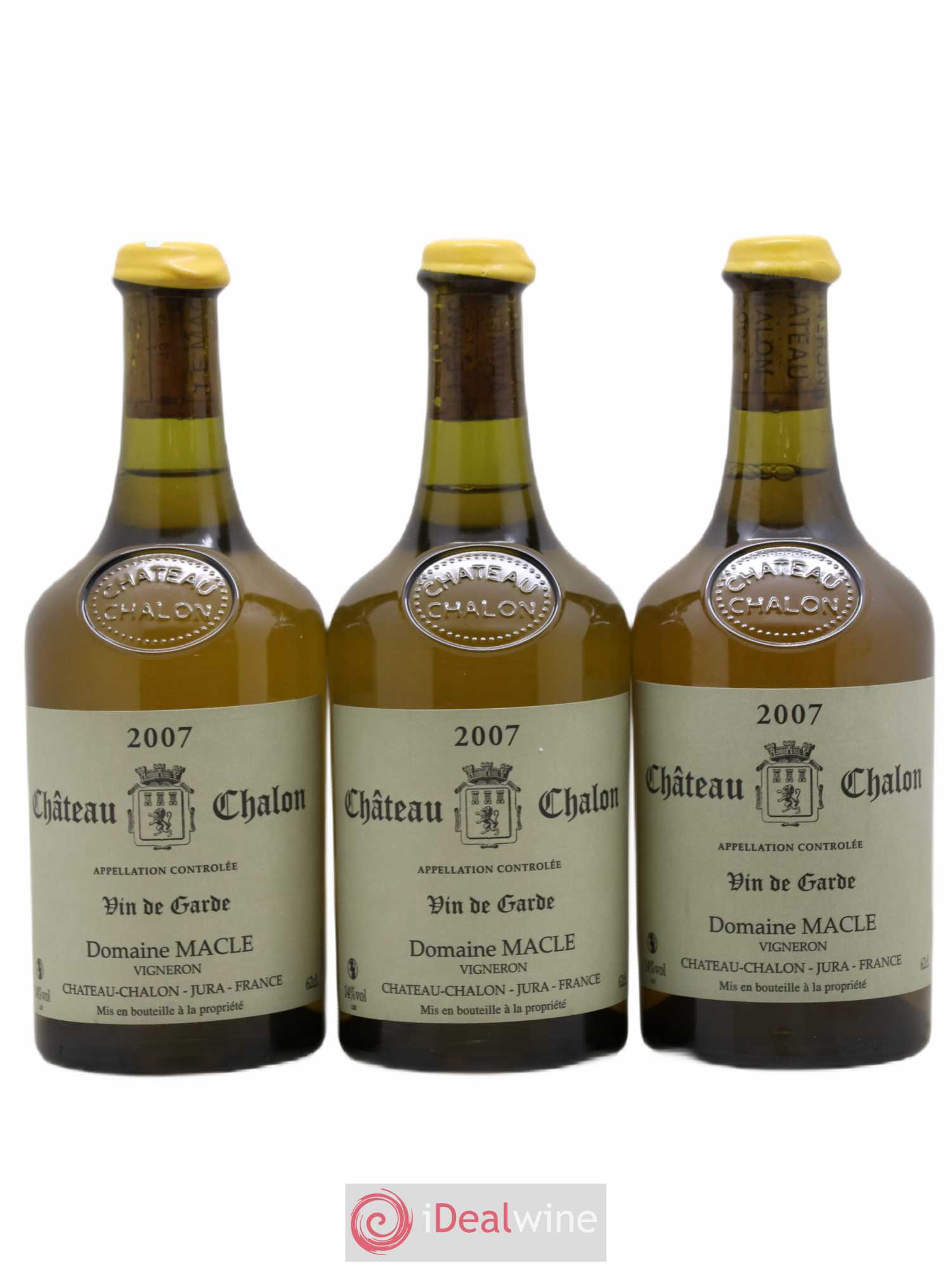 Château-Chalon Jean Macle 2007 - Lot de 3 bouteilles - 0